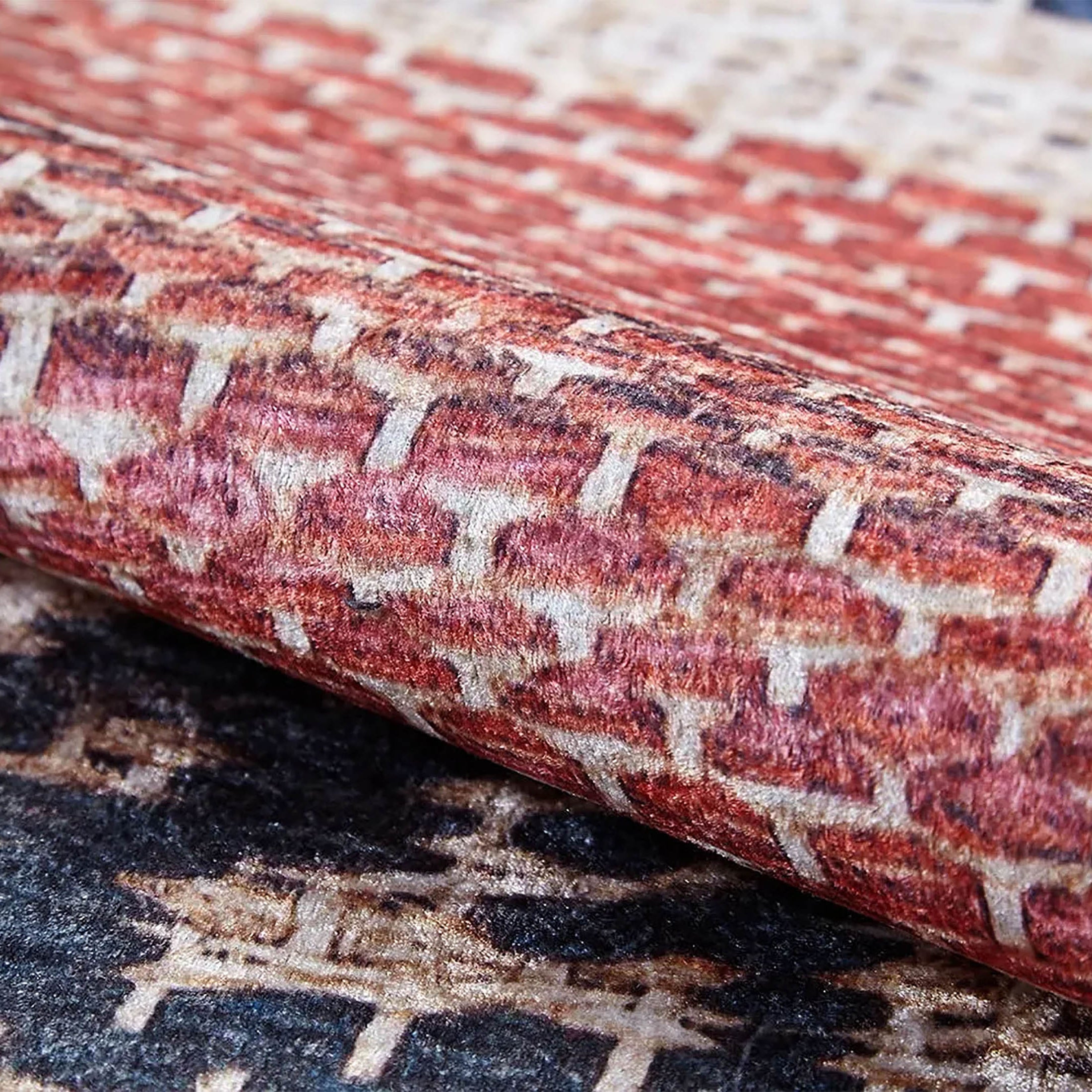 Saoirse Turkish Kilim Beige Light Orange Rug