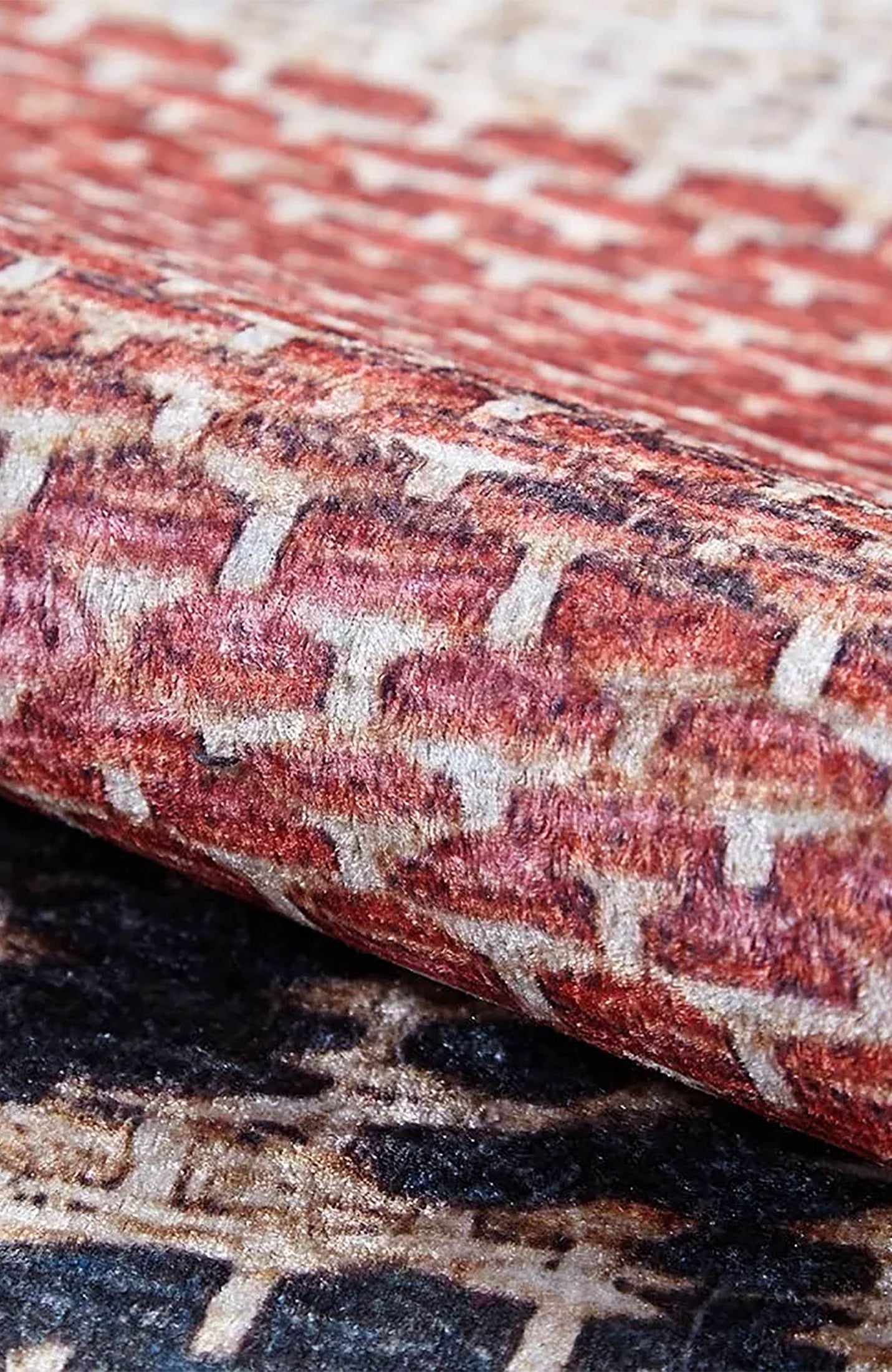 Saoirse Turkish Kilim Beige Light Orange Rug