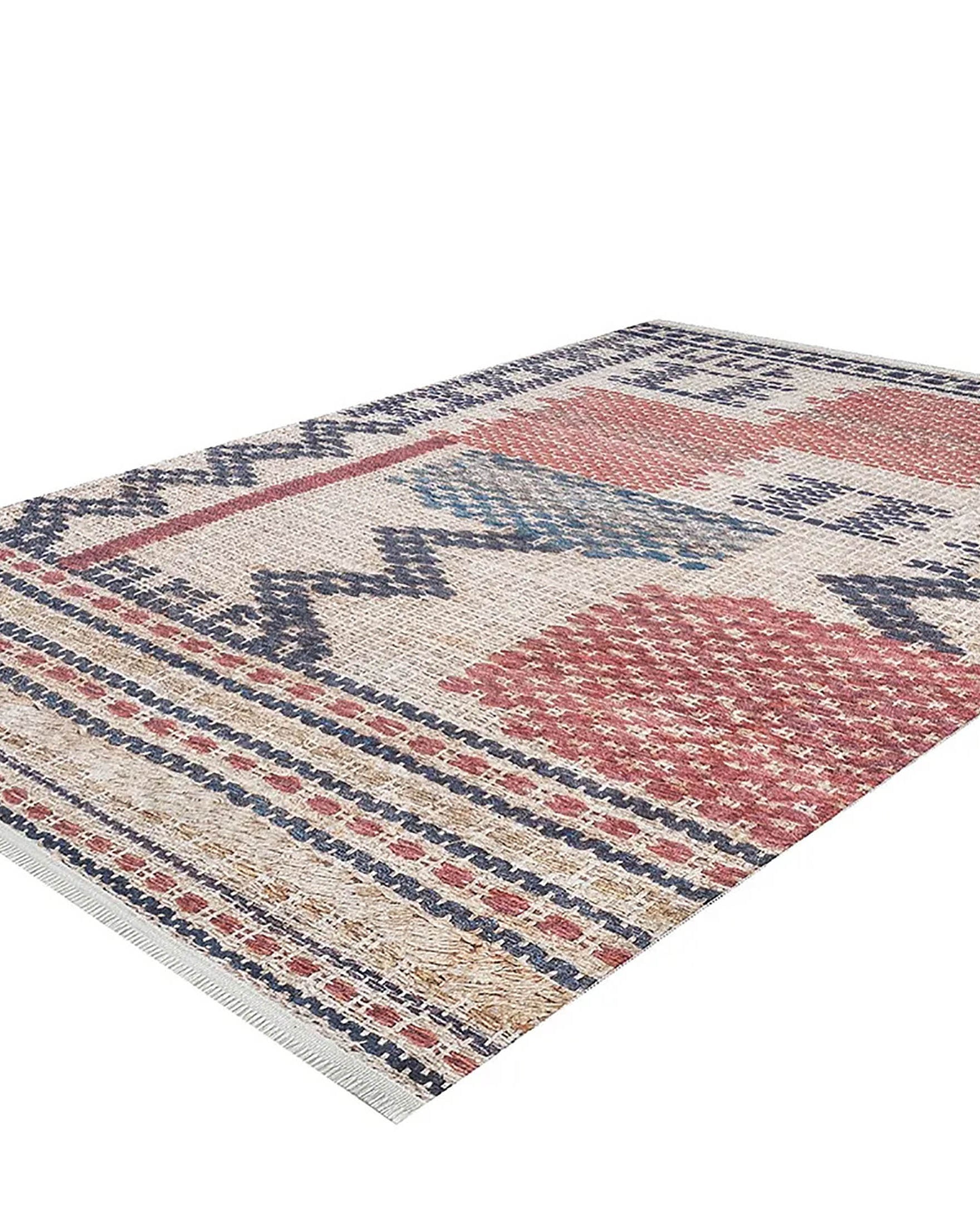 Saoirse Turkish Kilim Beige Light Orange Rug