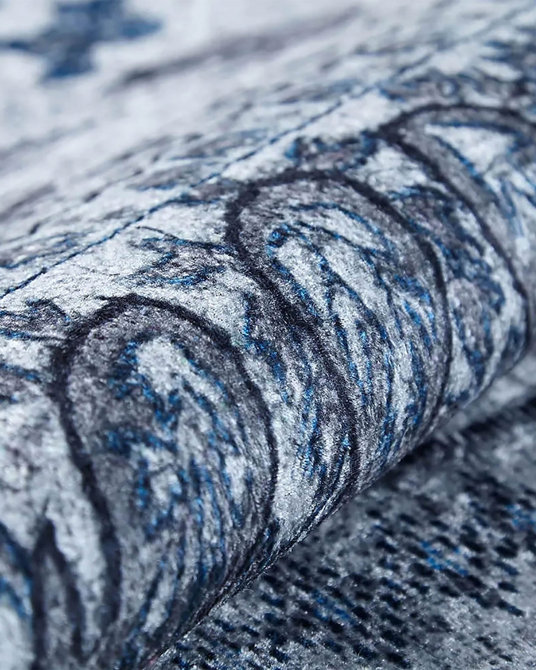 Dalya Unique Gray Turkish Tribal Rug