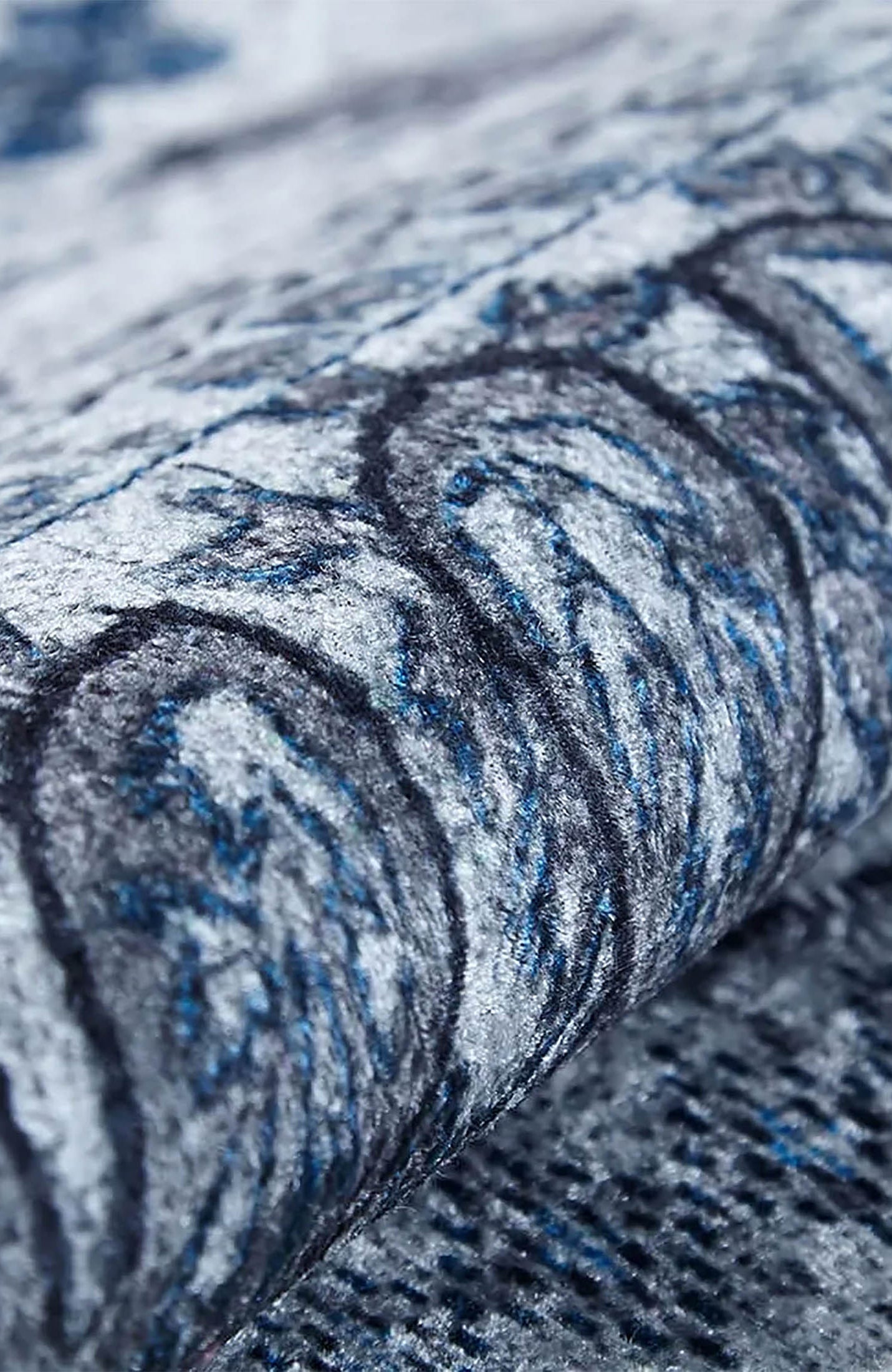 Dalya Unique Gray Turkish Tribal Rug