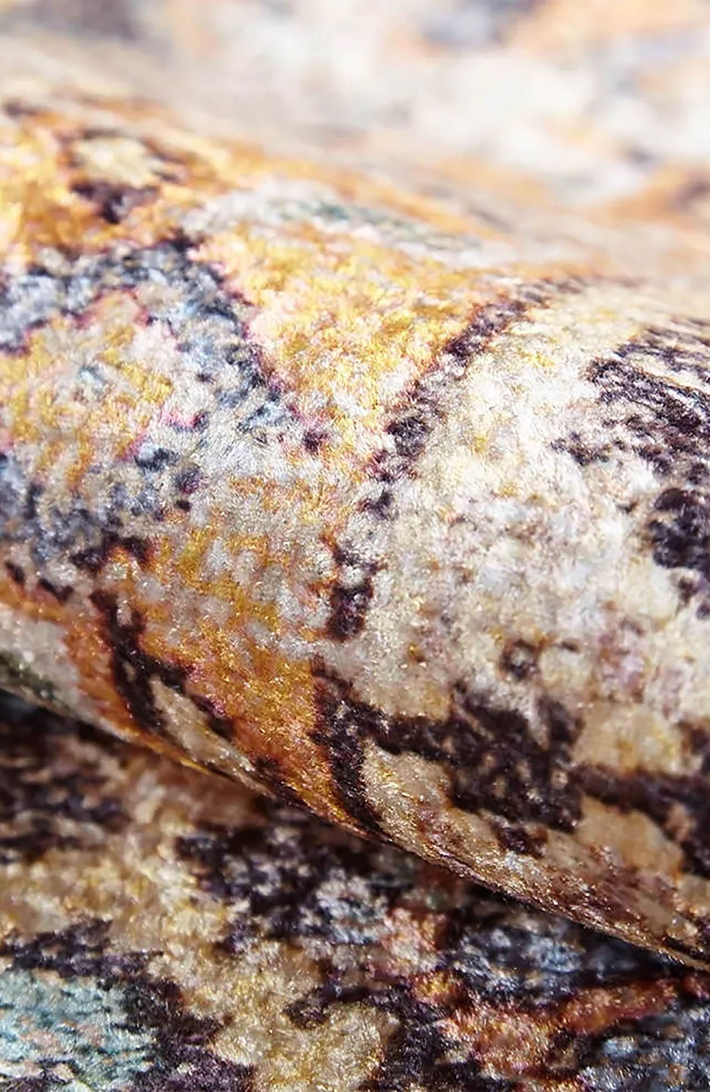 Catalina Honeycomb Unique Yellow Turkish Modern Rug