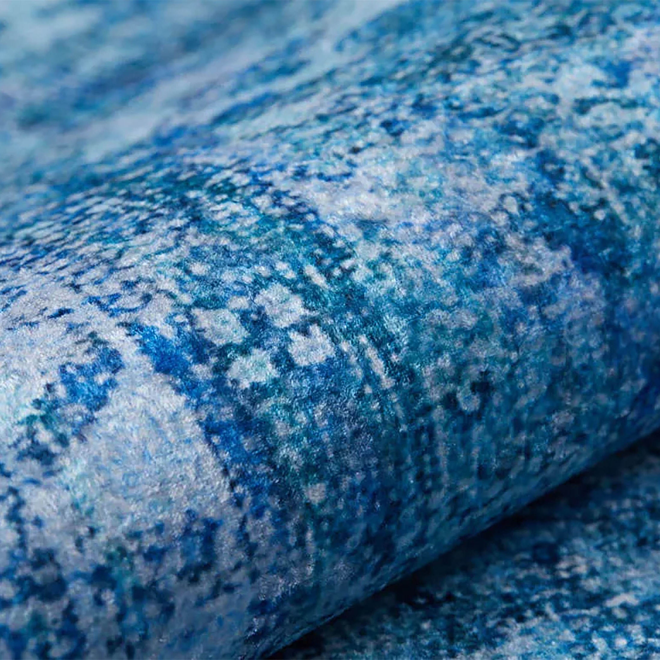 Seraphina Distressed Turkish Vintage Blue Rug
