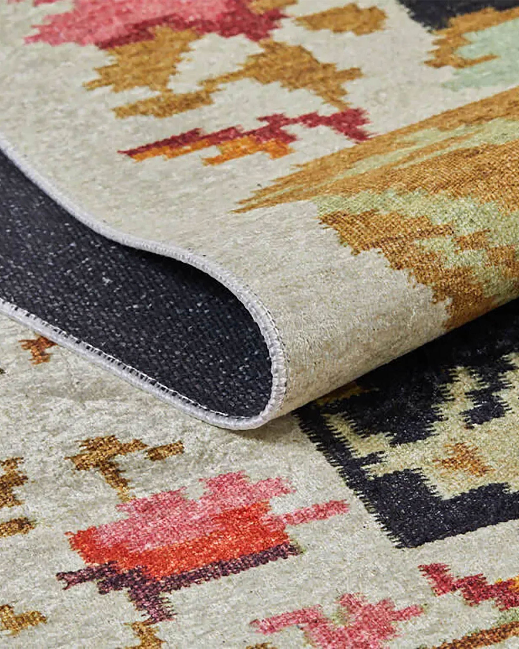 Paloma Turkish Karabagh Floral Decorative Yelllow Rug