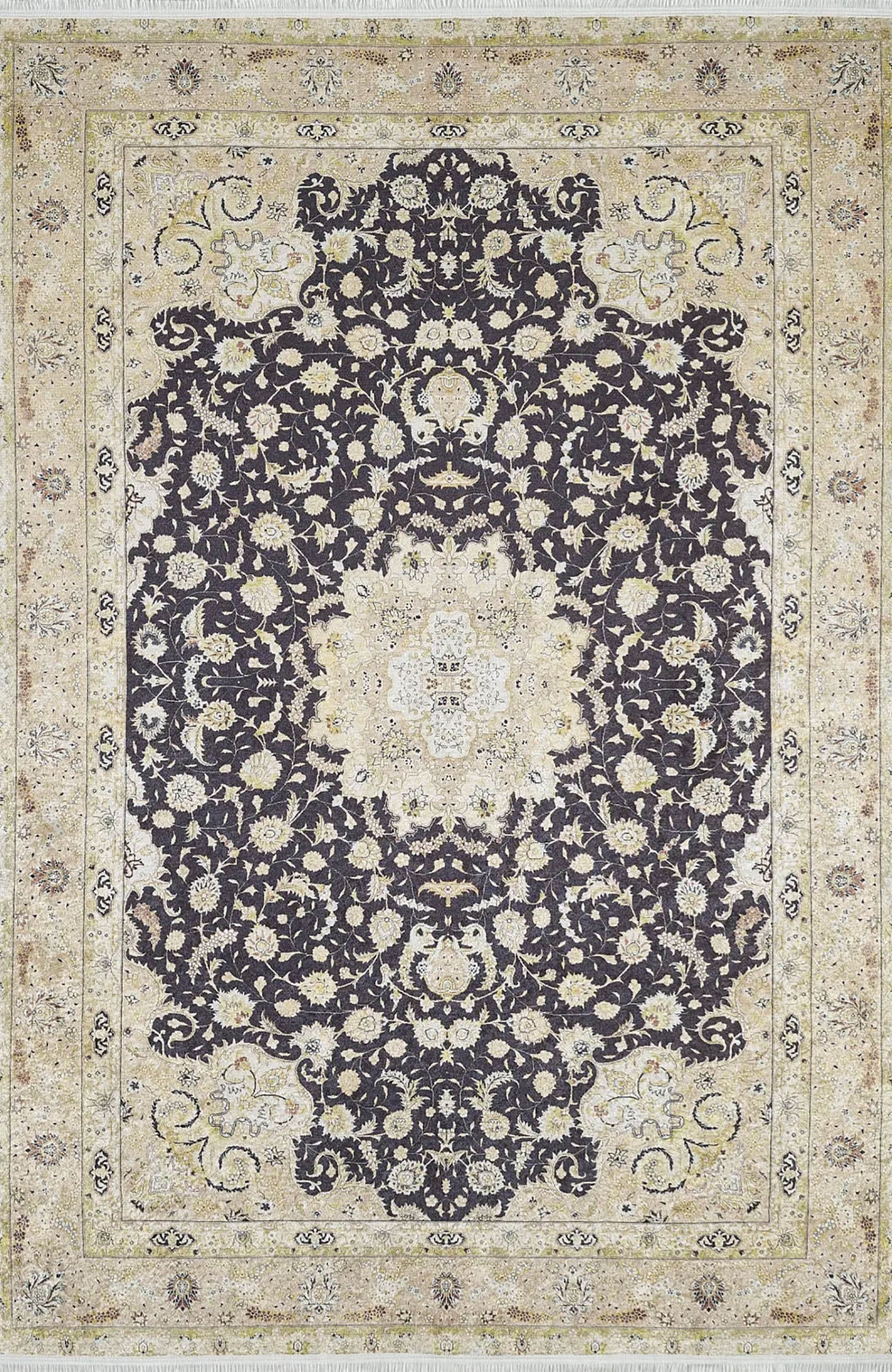 Aleyna Turkish Floral Traditional Vintage Rug