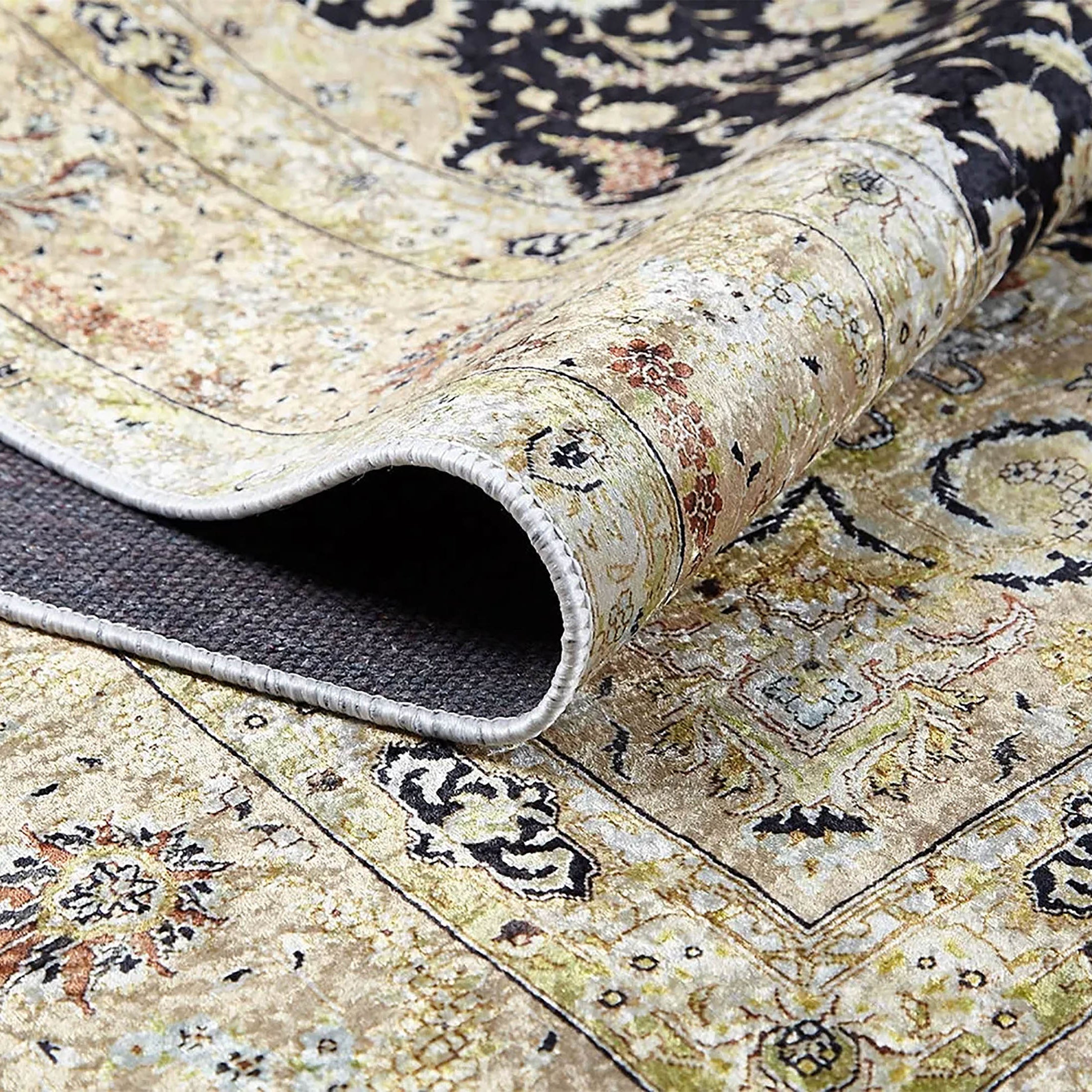 Aleyna Turkish Floral Traditional Vintage Rug