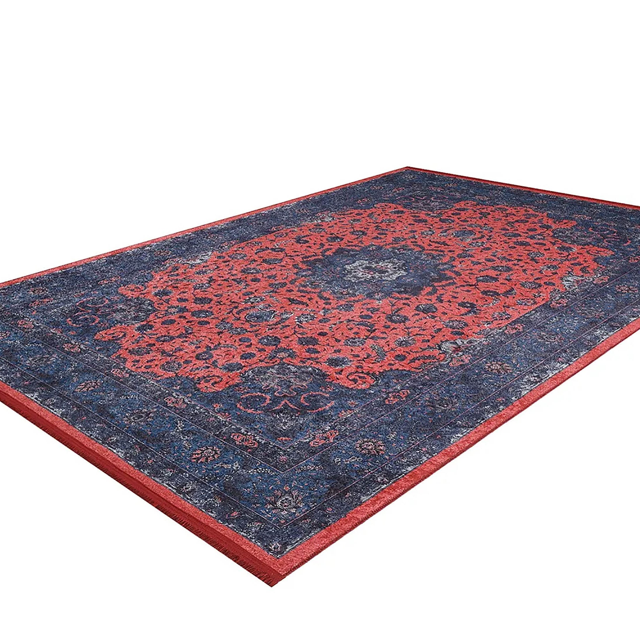 Cadence Turkish Floral Traditional Vintage Rug