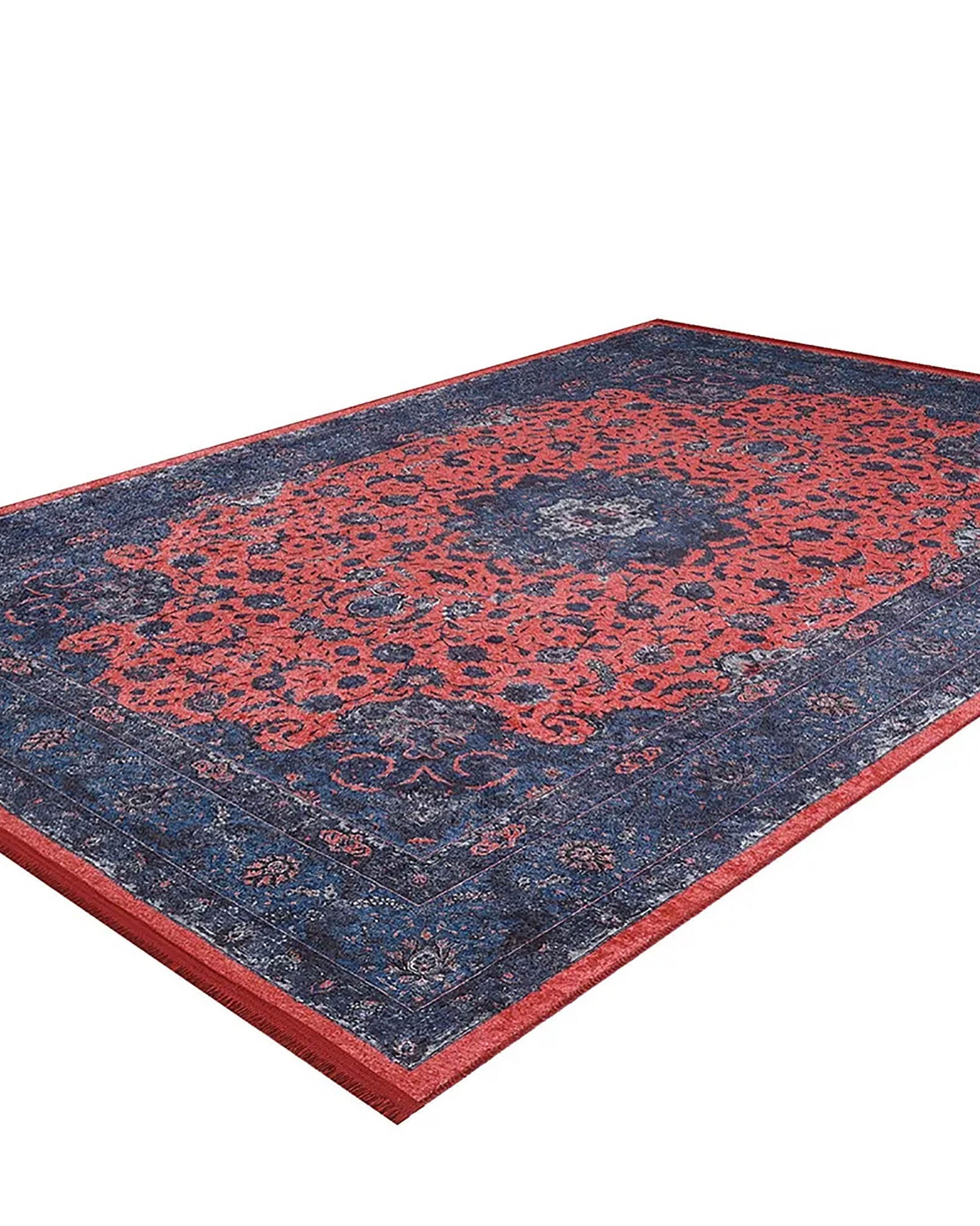 Cadence Turkish Floral Traditional Vintage Rug