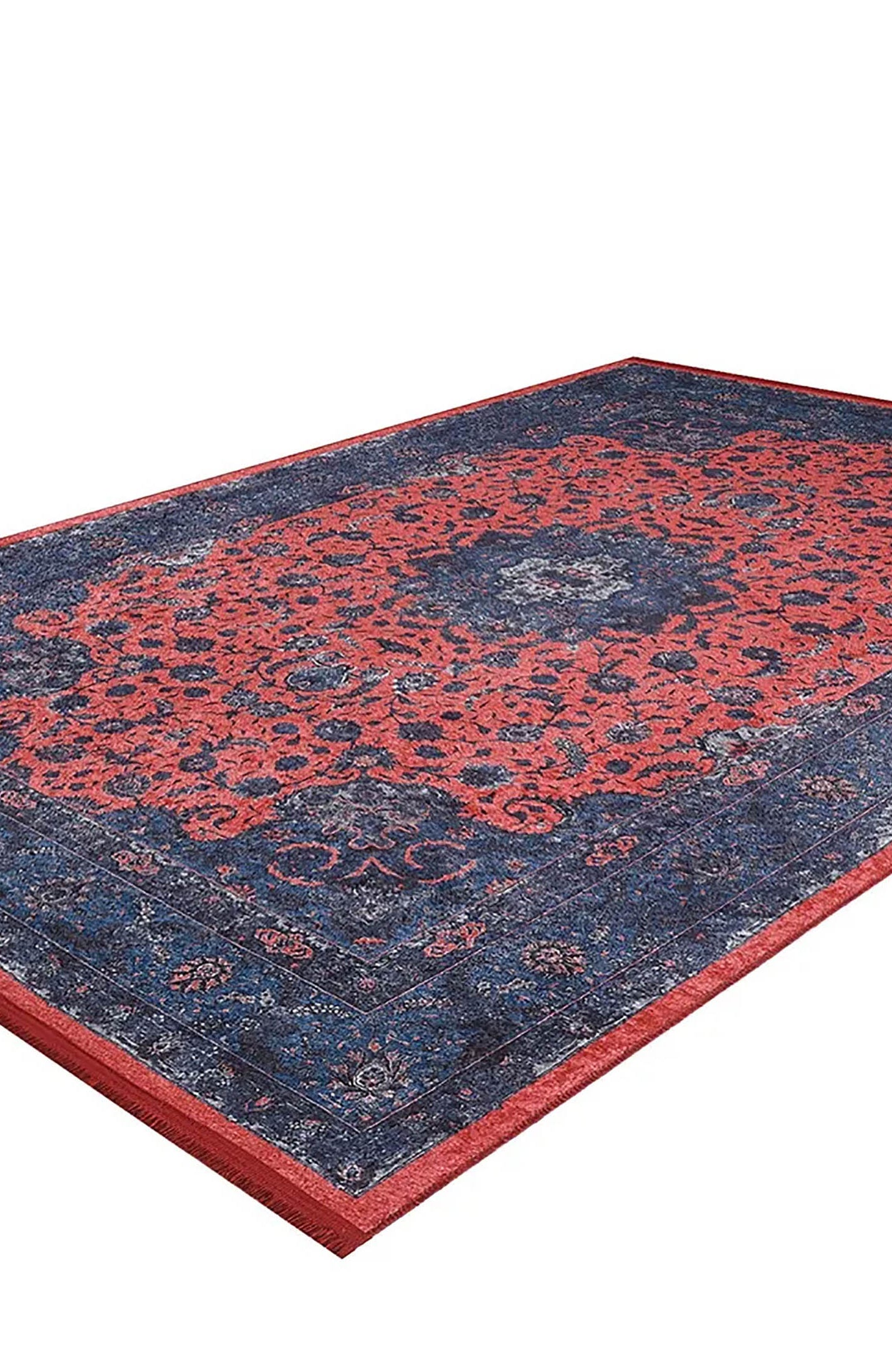 Cadence Turkish Floral Traditional Vintage Rug