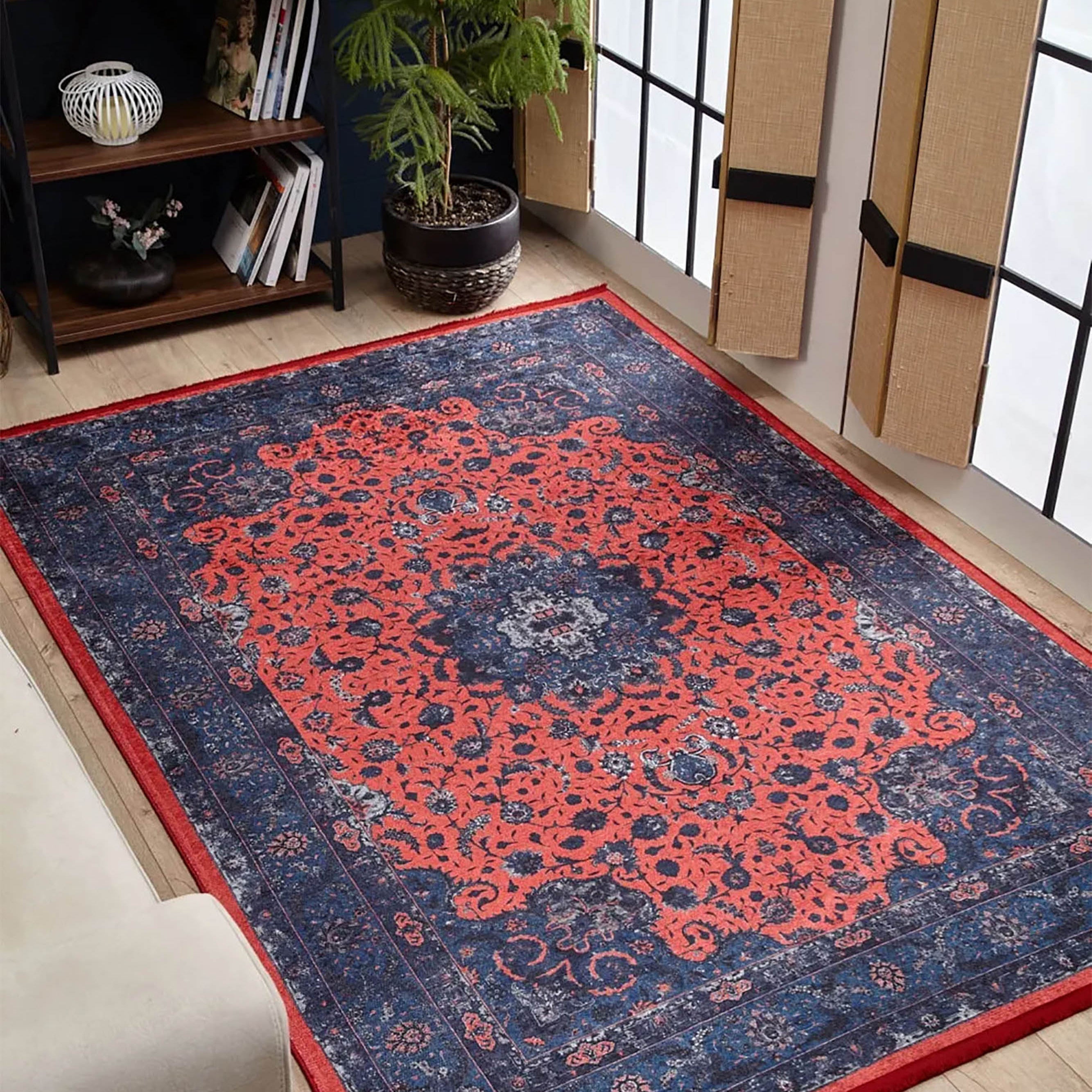 Cadence Turkish Floral Traditional Vintage Rug
