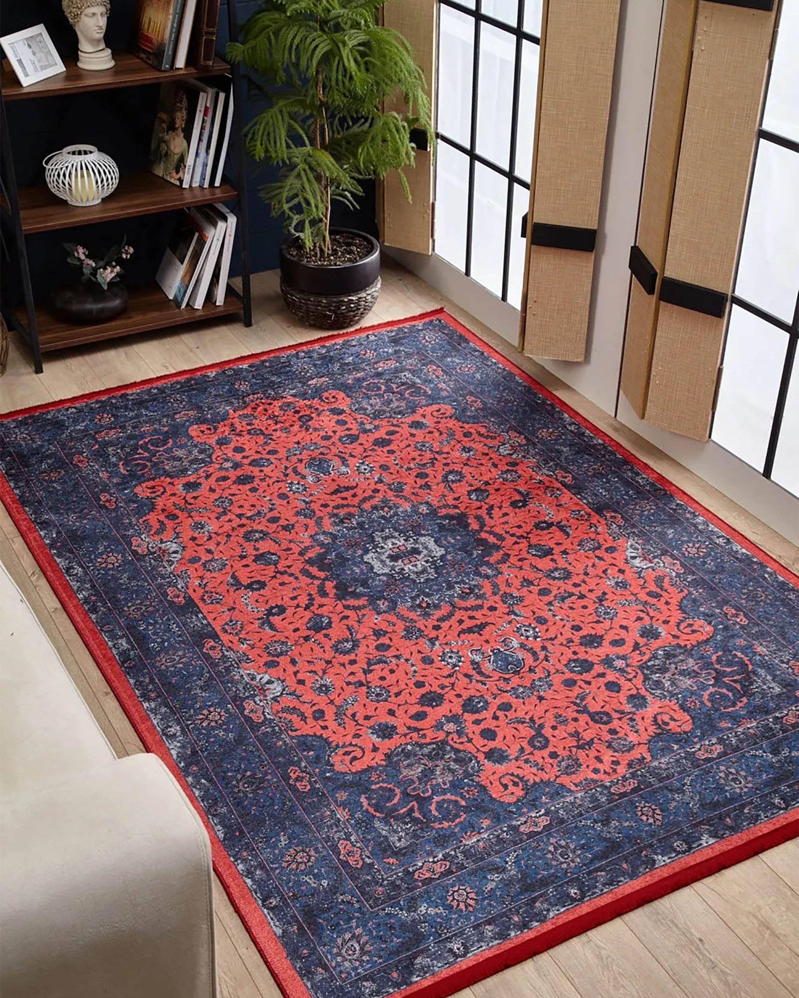 Cadence Turkish Floral Traditional Vintage Rug