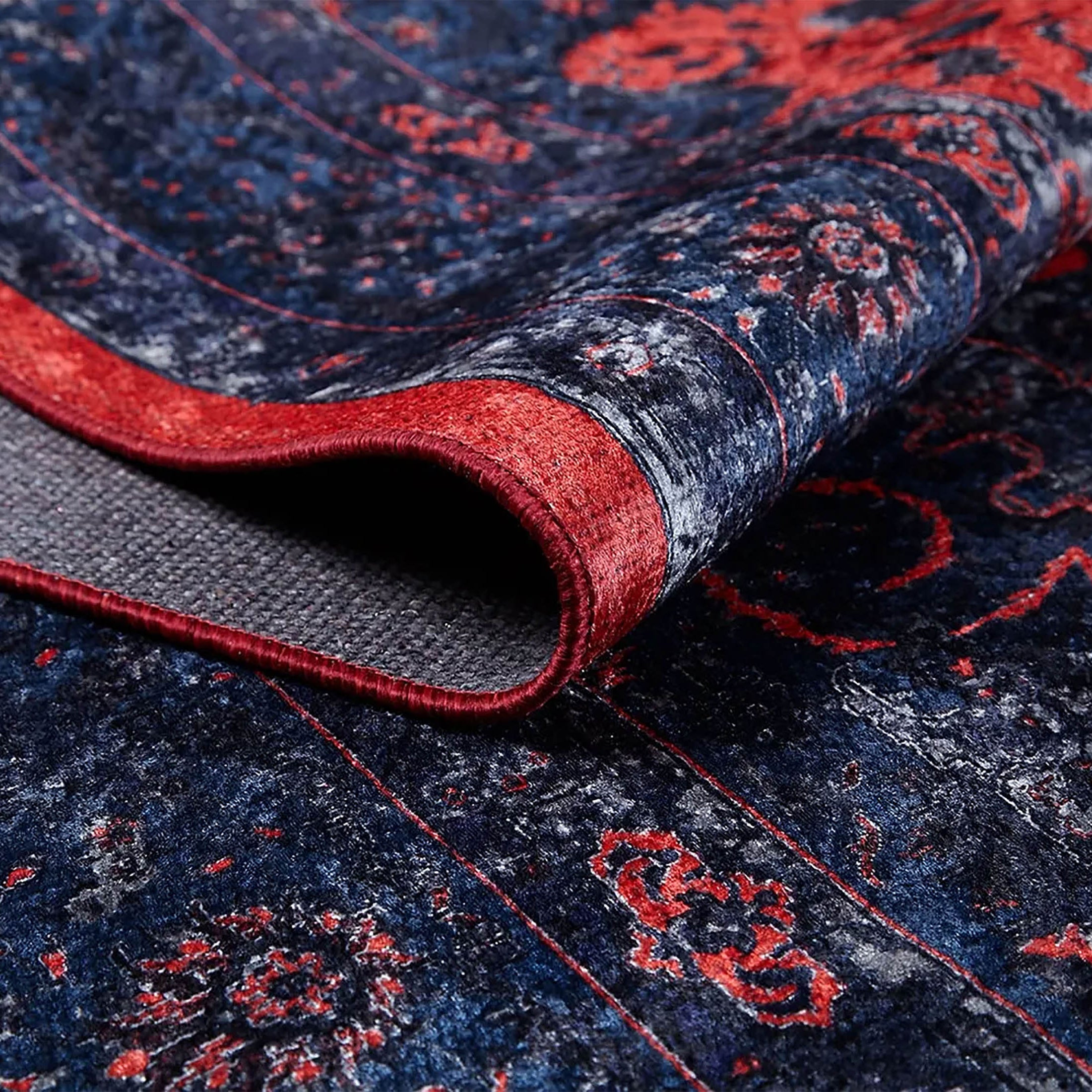 Cadence Turkish Floral Traditional Vintage Rug