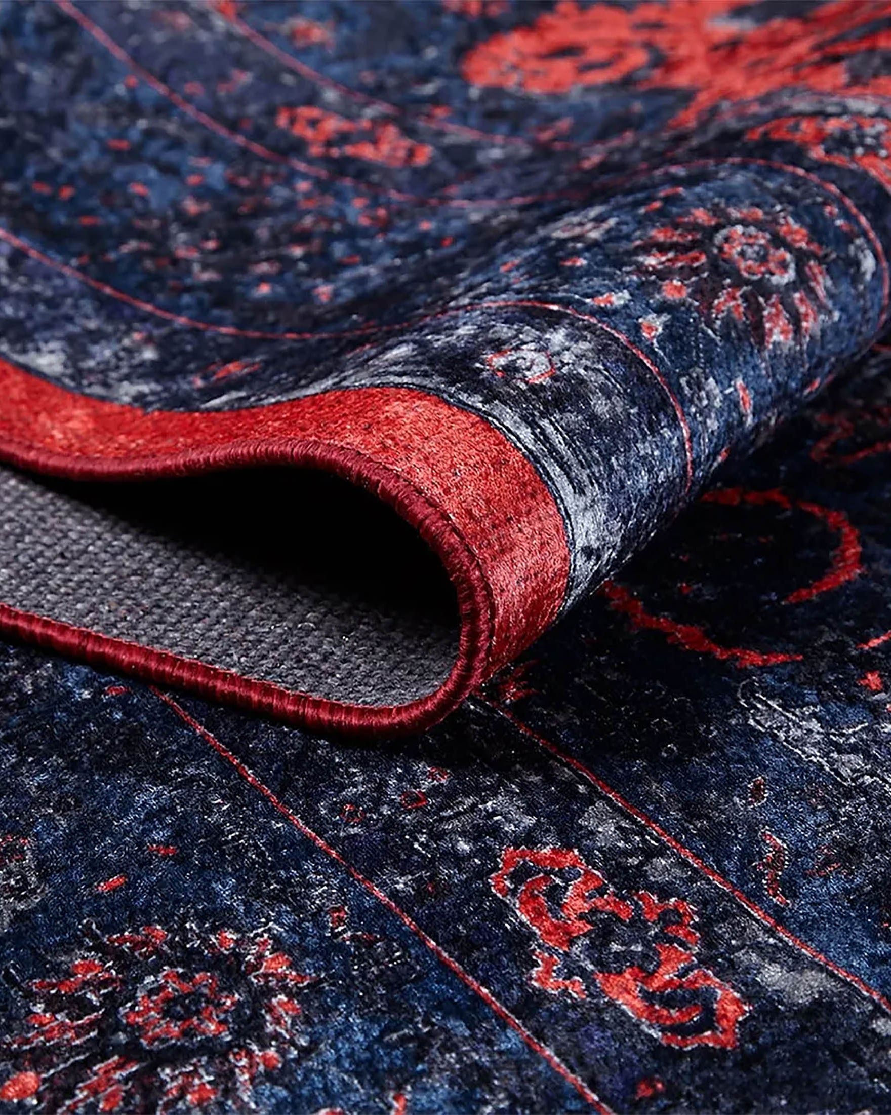 Cadence Turkish Floral Traditional Vintage Rug