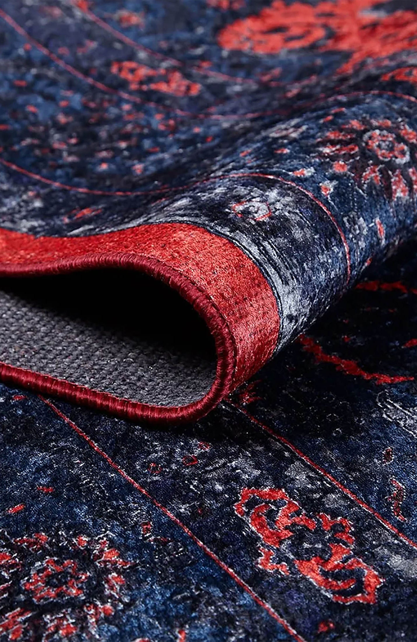 Cadence Turkish Floral Traditional Vintage Rug