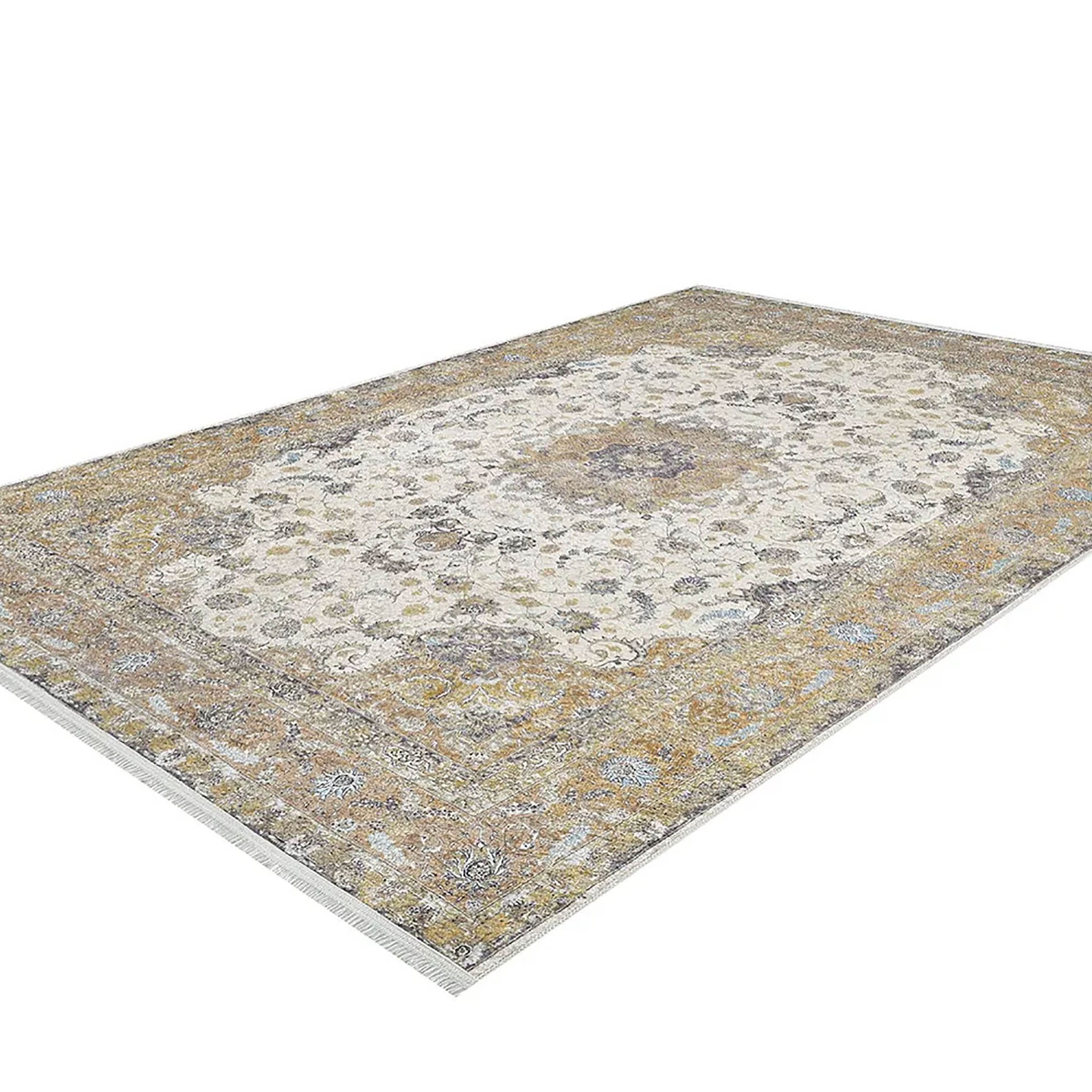 Emmeline Turkish Floral Traditional Vintage Rug