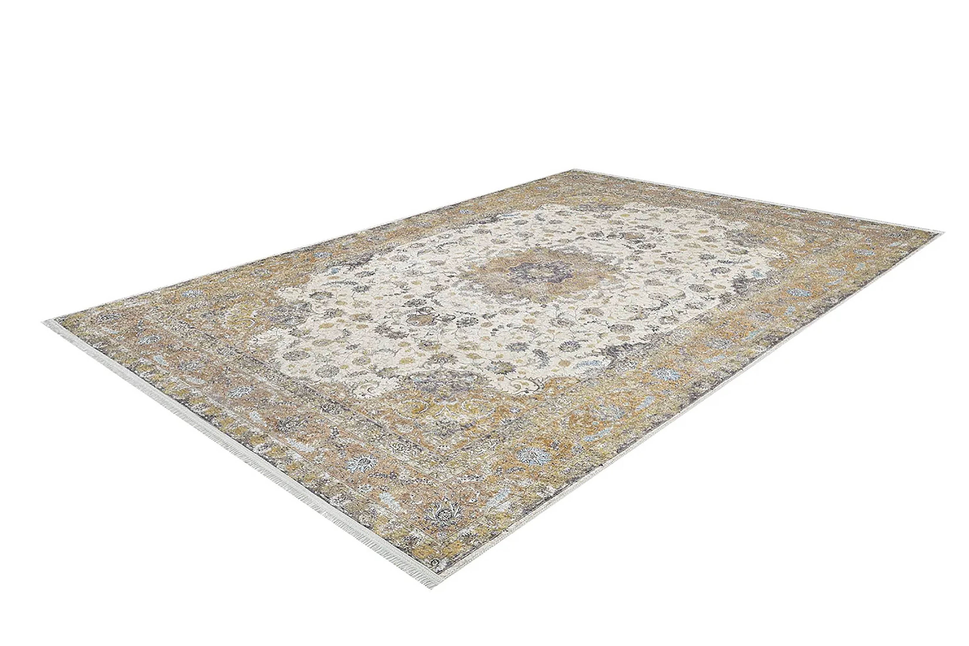 Emmeline Turkish Floral Traditional Vintage Rug