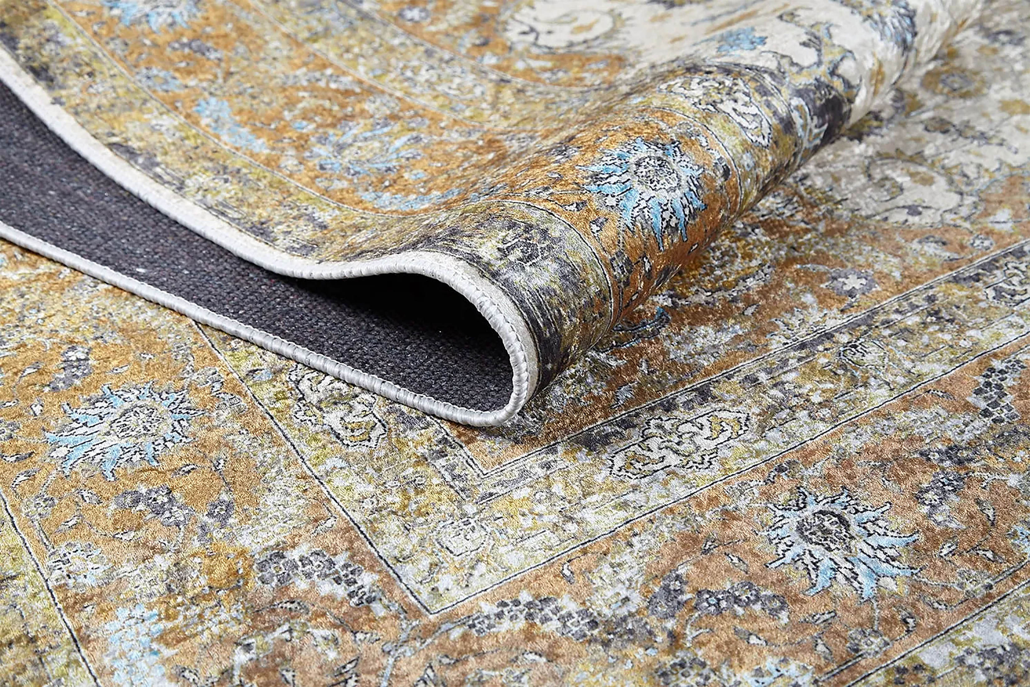 Emmeline Turkish Floral Traditional Vintage Rug