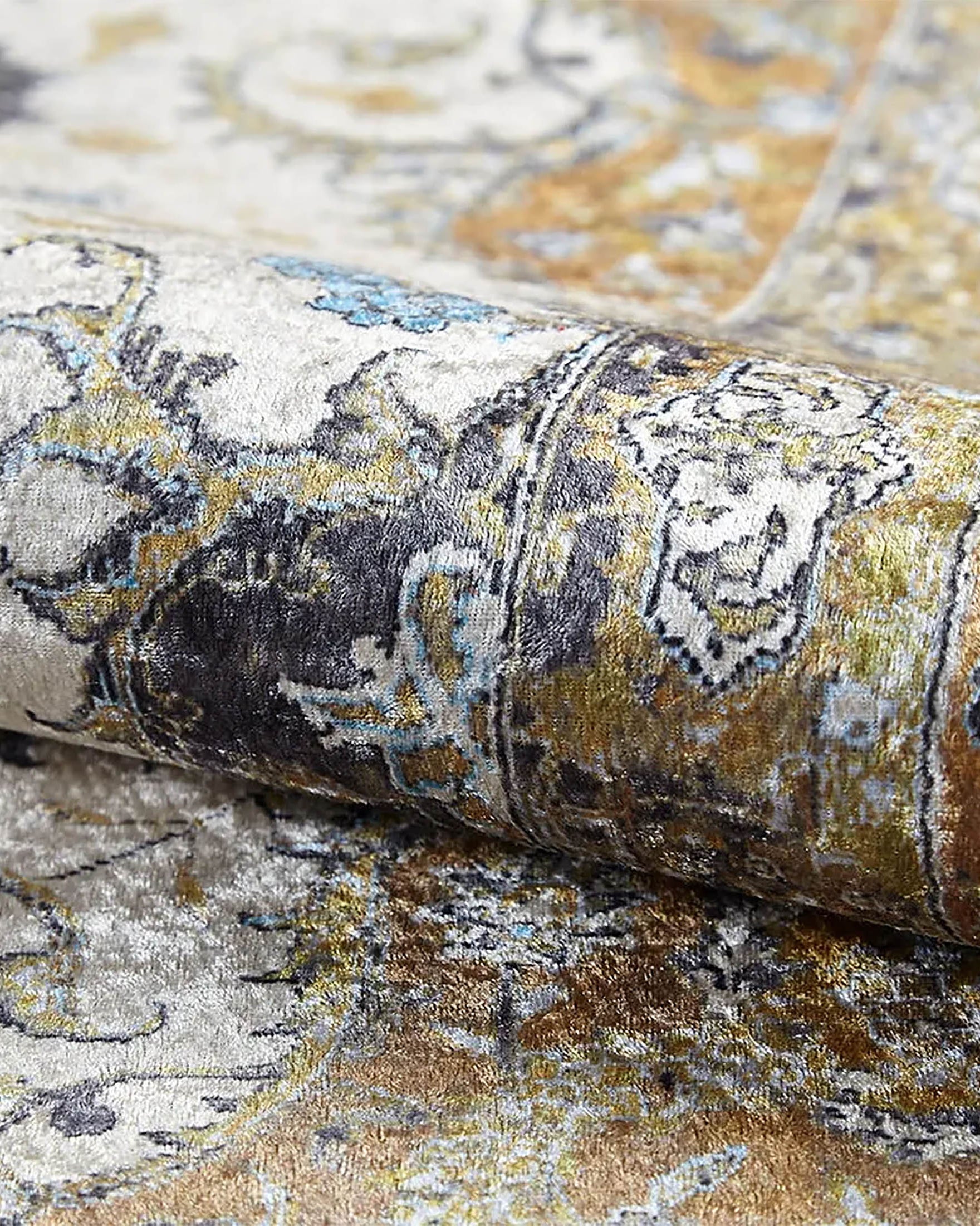 Emmeline Turkish Floral Traditional Vintage Rug