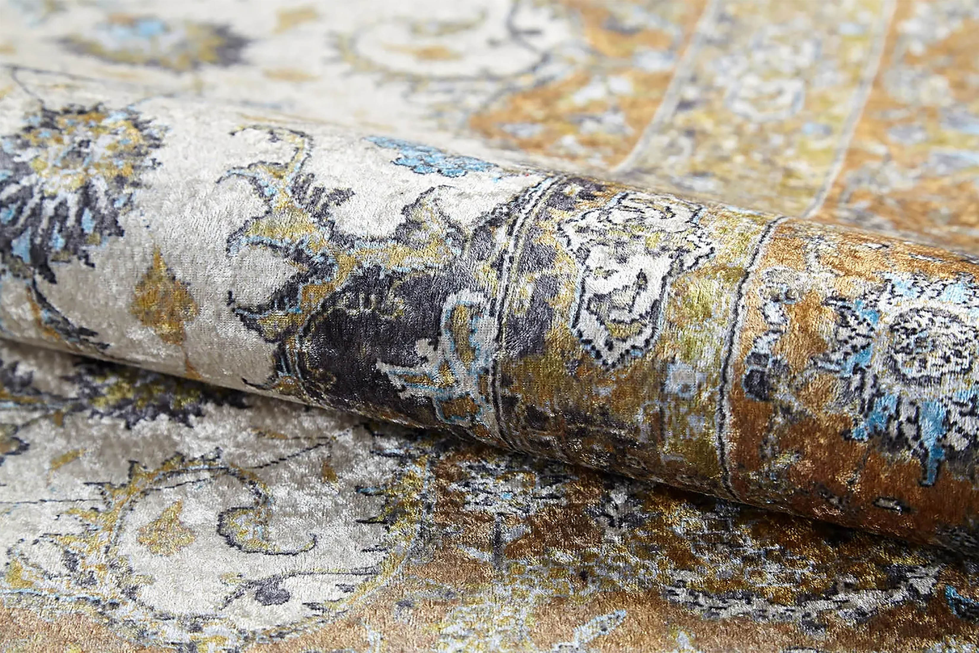 Emmeline Turkish Floral Traditional Vintage Rug