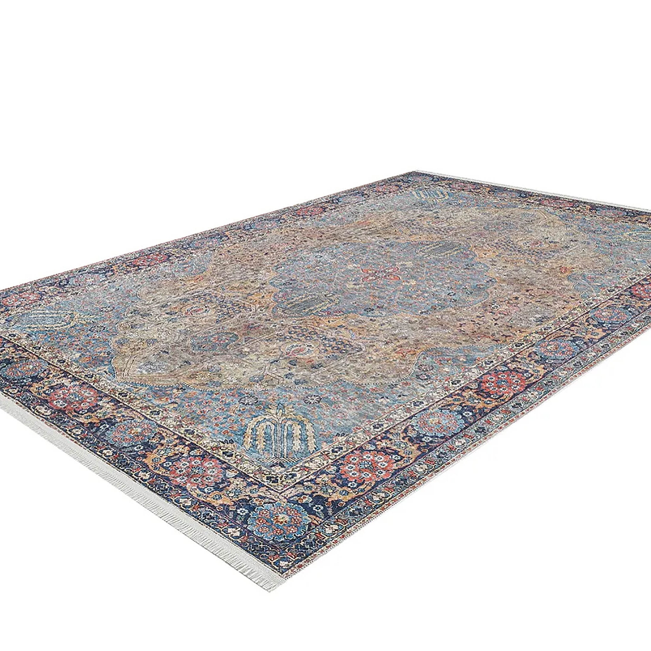 Sarahi Turkish Medallion Traditional Oriental Rug