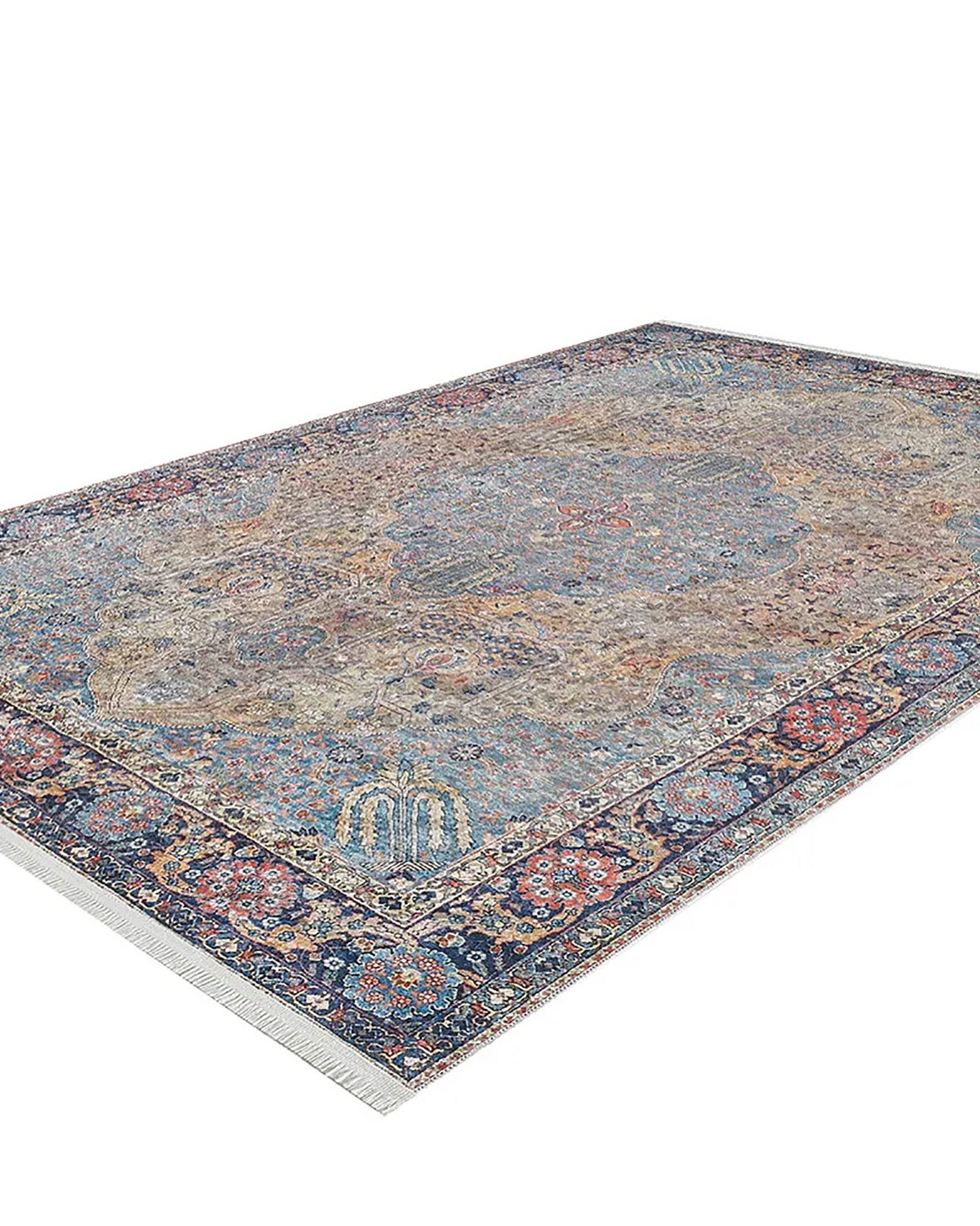 Sarahi Turkish Medallion Traditional Oriental Rug