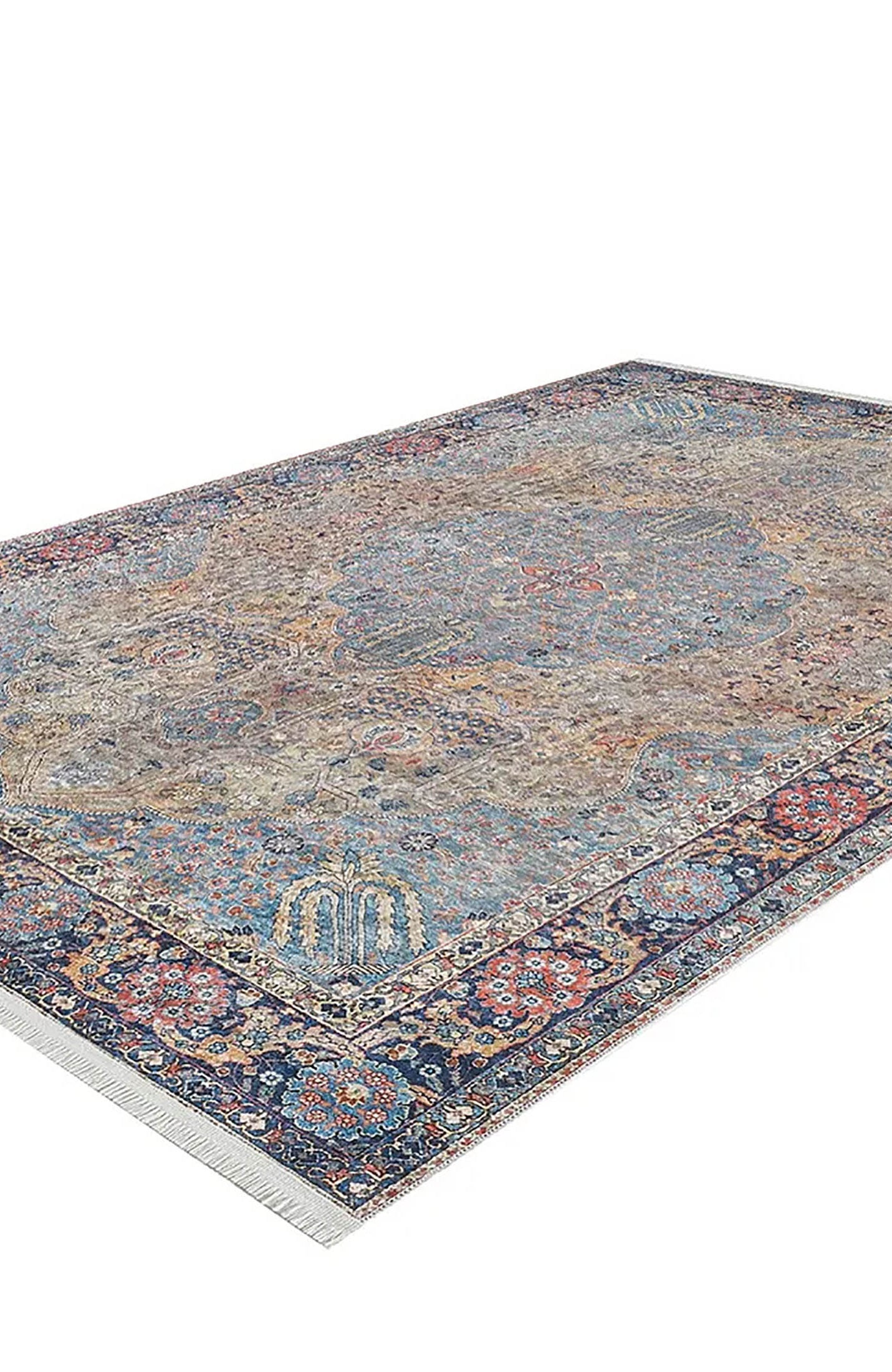 Sarahi Turkish Medallion Traditional Oriental Rug