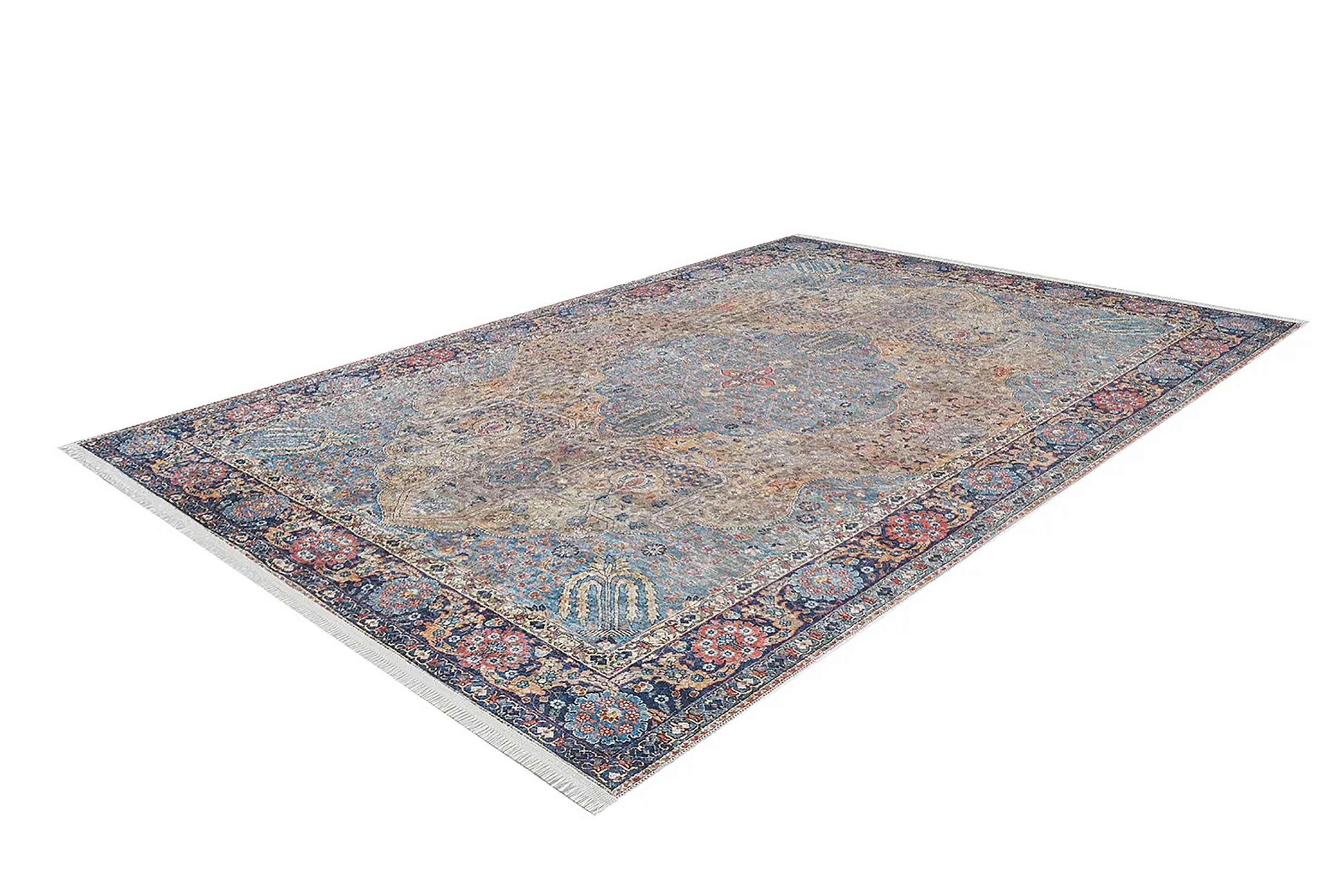 Sarahi Turkish Medallion Traditional Oriental Rug
