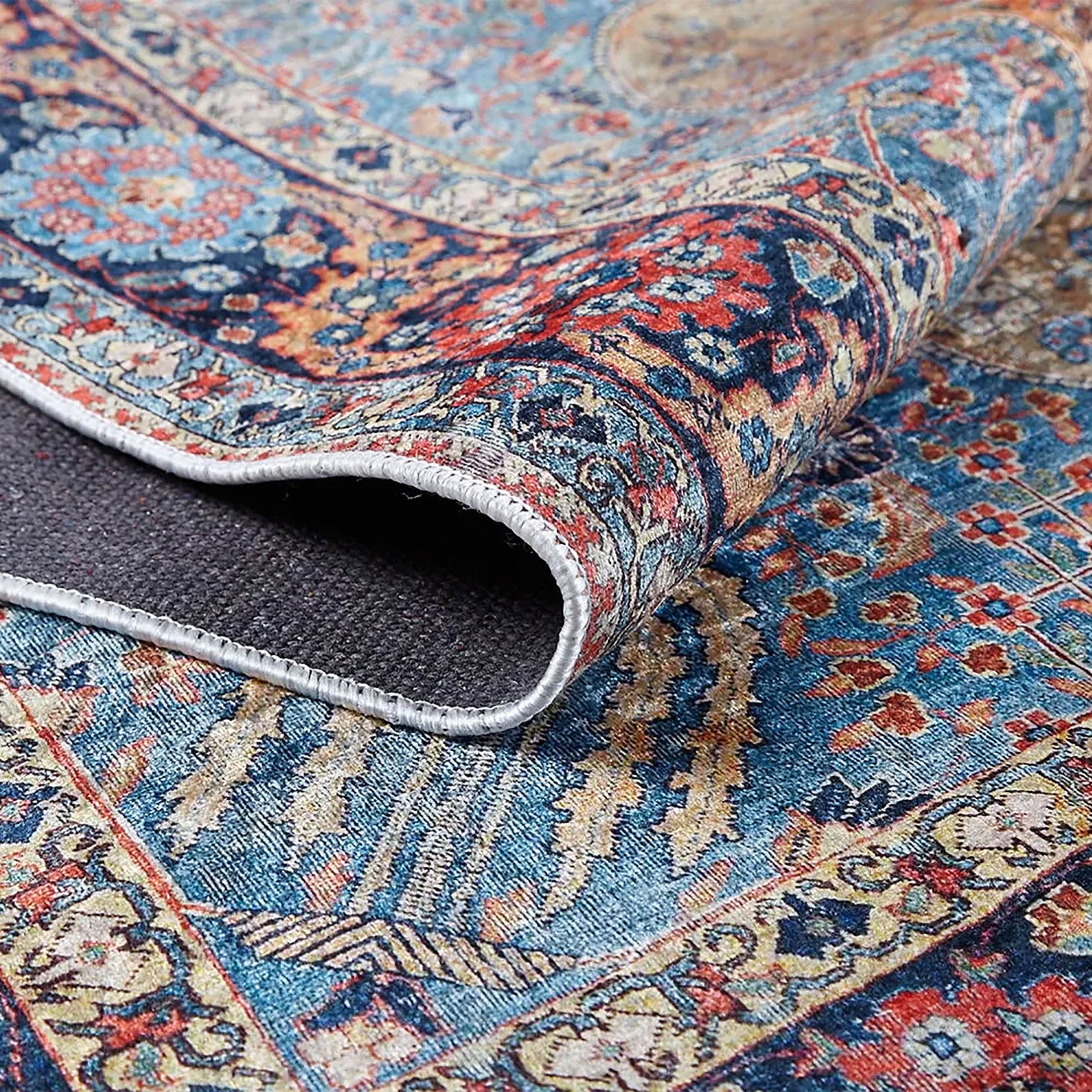 Sarahi Turkish Medallion Traditional Oriental Rug