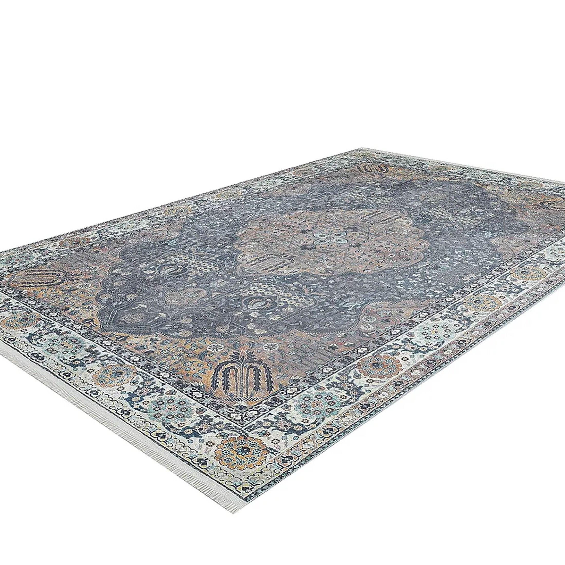 Anika Turkish Medallion Traditional Oriental Rug