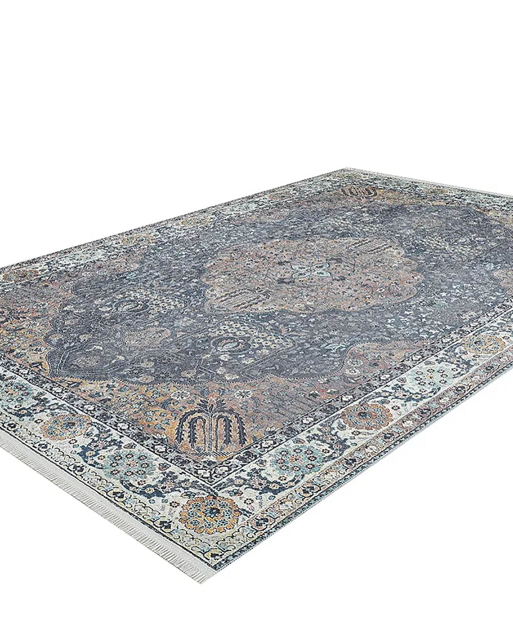 Anika Turkish Medallion Traditional Oriental Rug