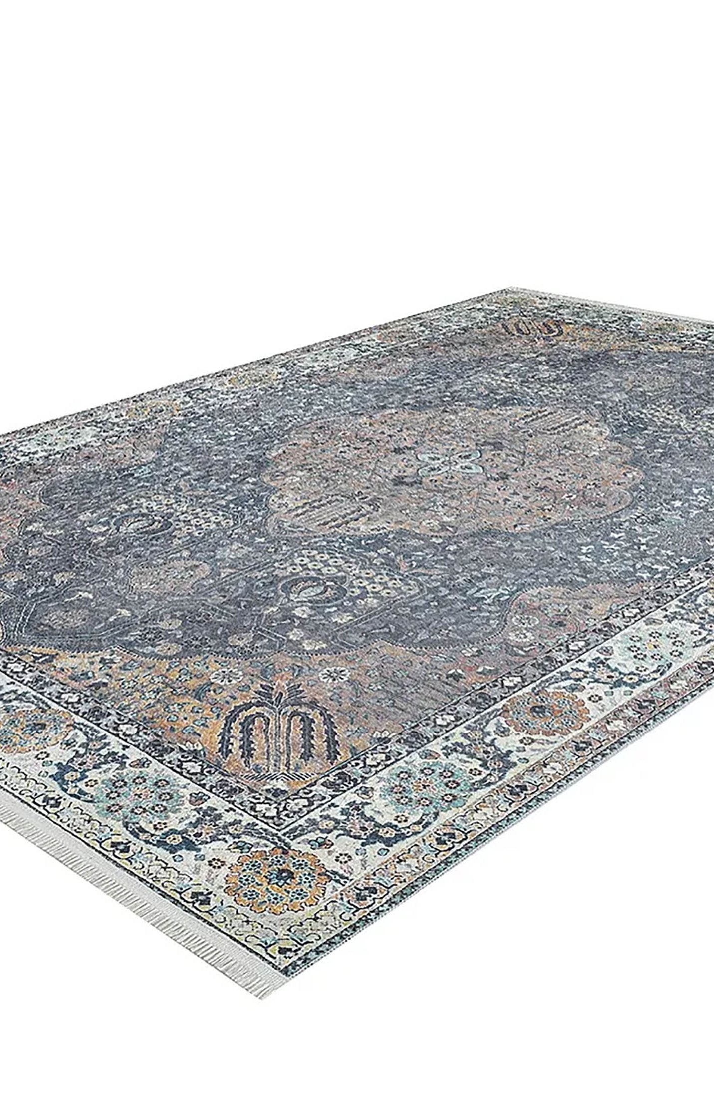 Anika Turkish Medallion Traditional Oriental Rug