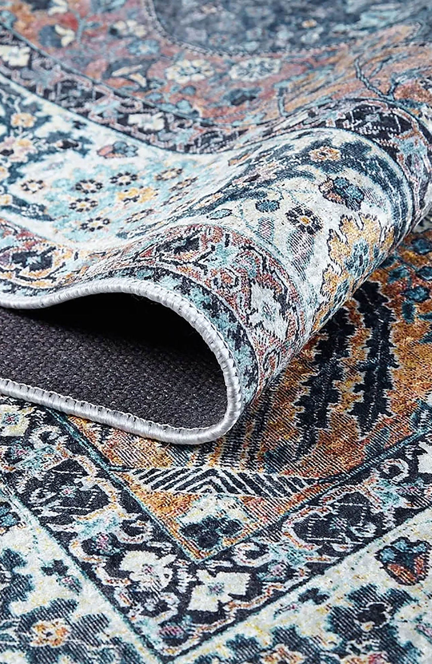 Anika Turkish Medallion Traditional Oriental Rug