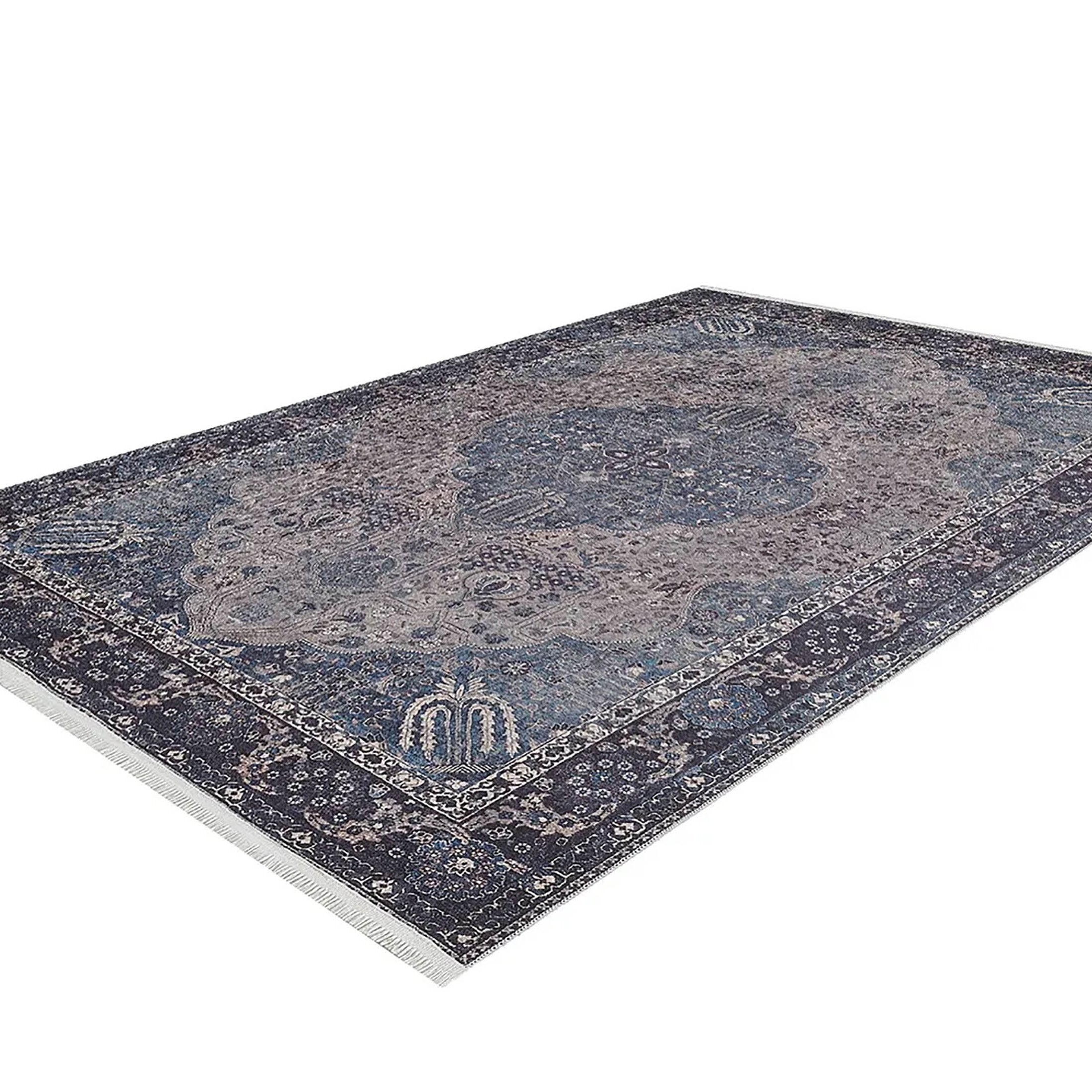 Raina Turkish Medallion Traditional Oriental Rug