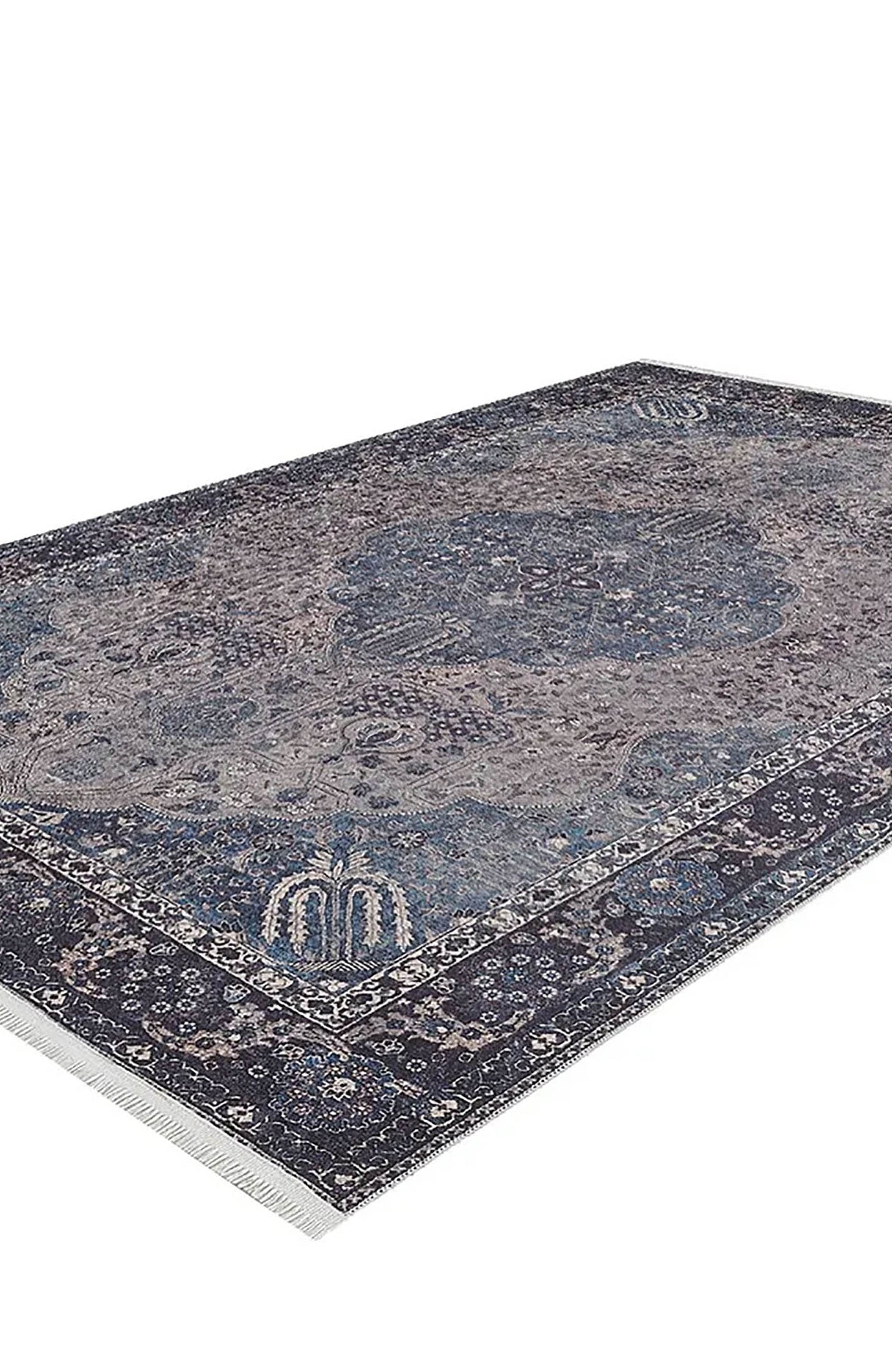 Raina Turkish Medallion Traditional Oriental Rug