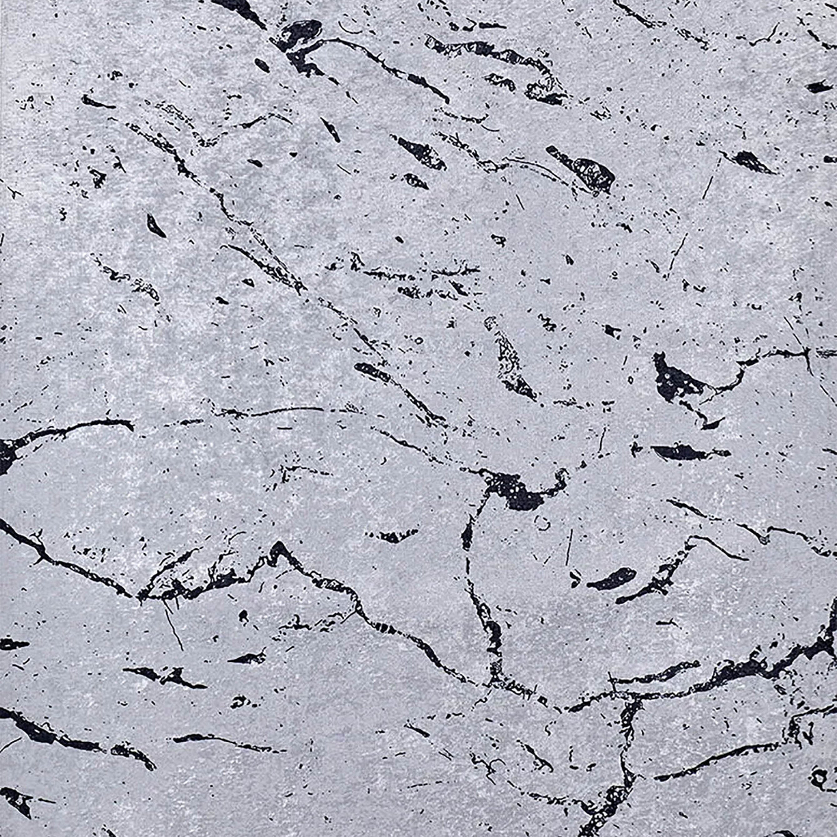 Lilianna Marble Style Gray Luxury Home Modern Art Rug