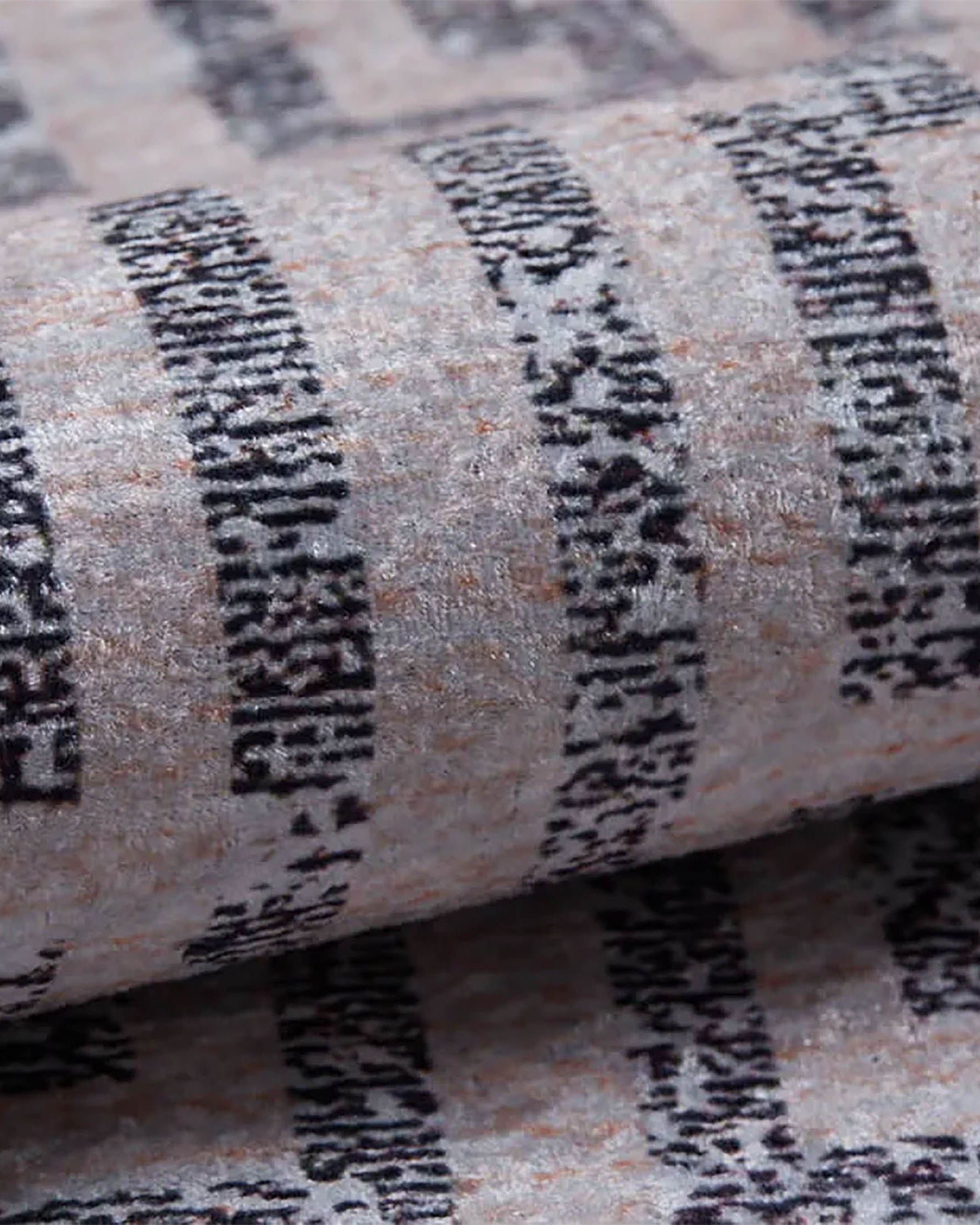 Handan Turkish Beige Black Geometric Modern Rug