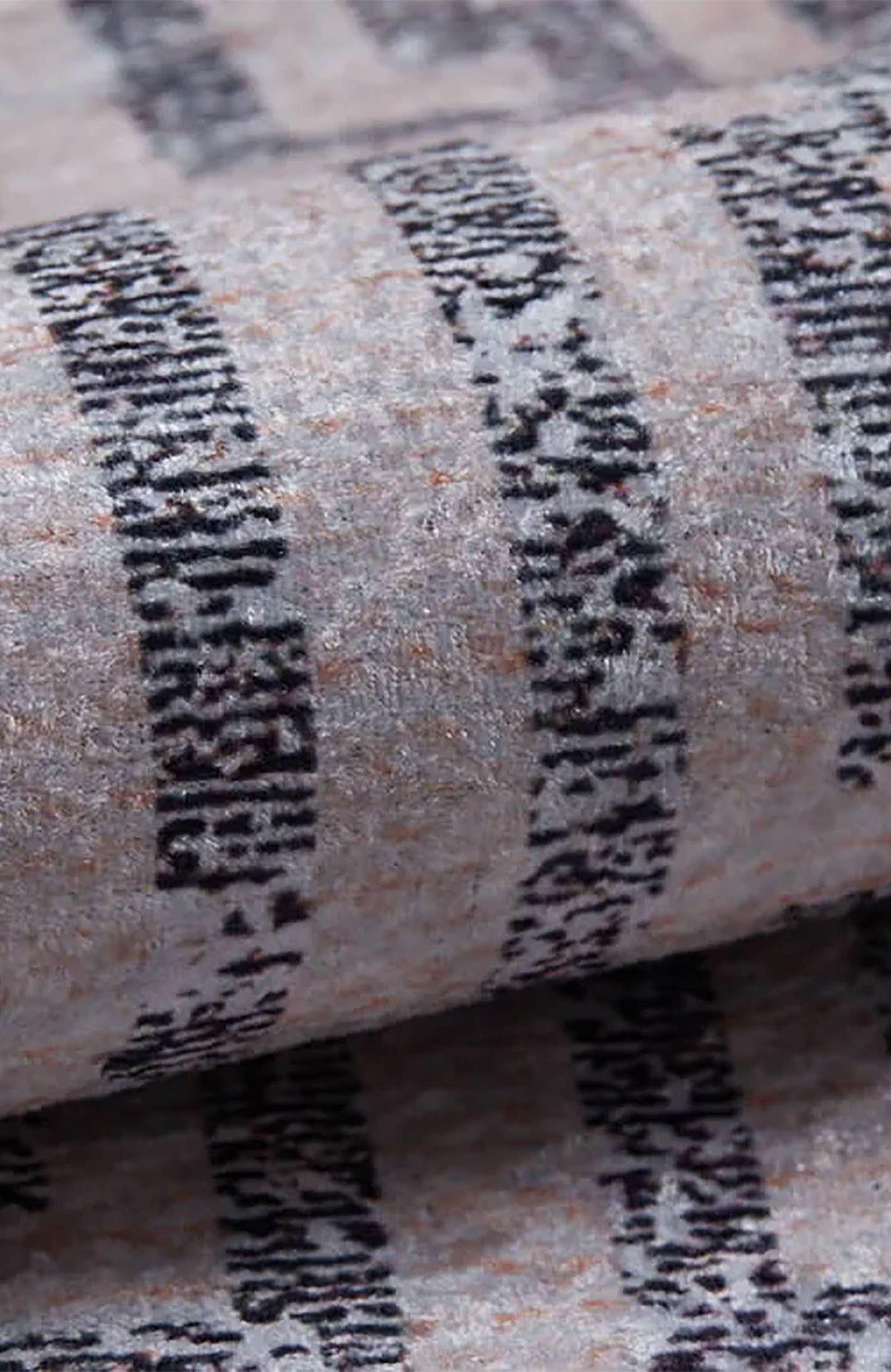 Handan Turkish Beige Black Geometric Modern Rug