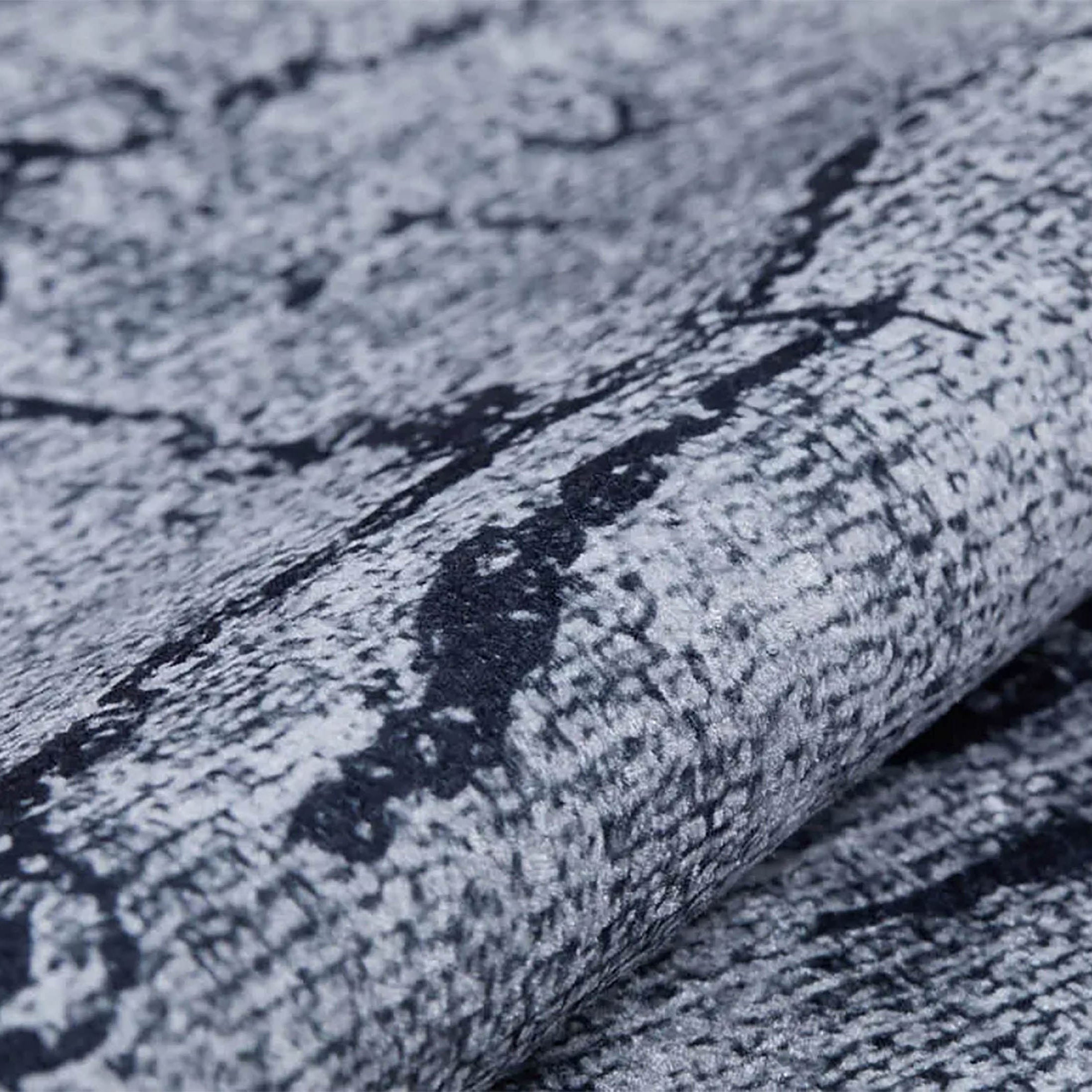 Liberty Marble Style Gray Art Deco Luxury Rug