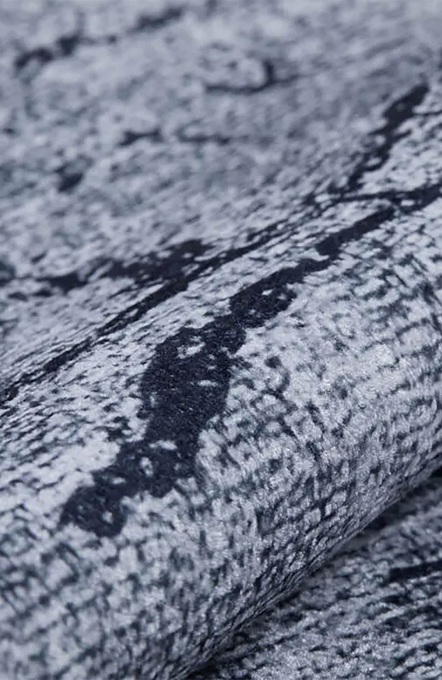 Liberty Marble Style Gray Art Deco Luxury Rug