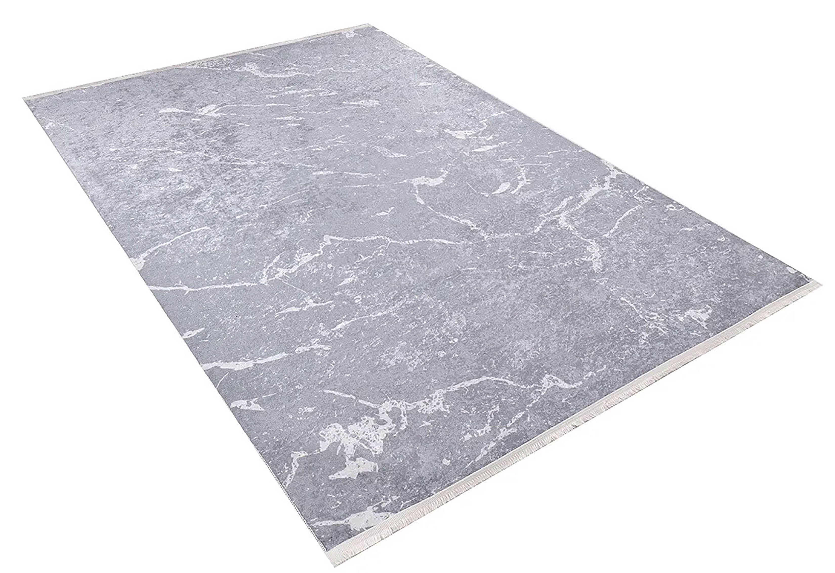Ayleen Marble Style Gray Art Deco Luxury Modern Rug