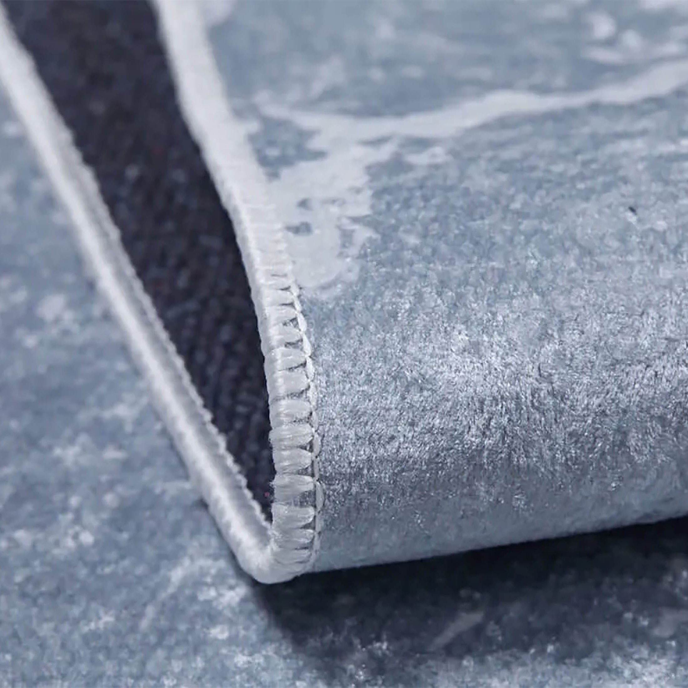 Ayleen Marble Style Gray Art Deco Luxury Modern Rug