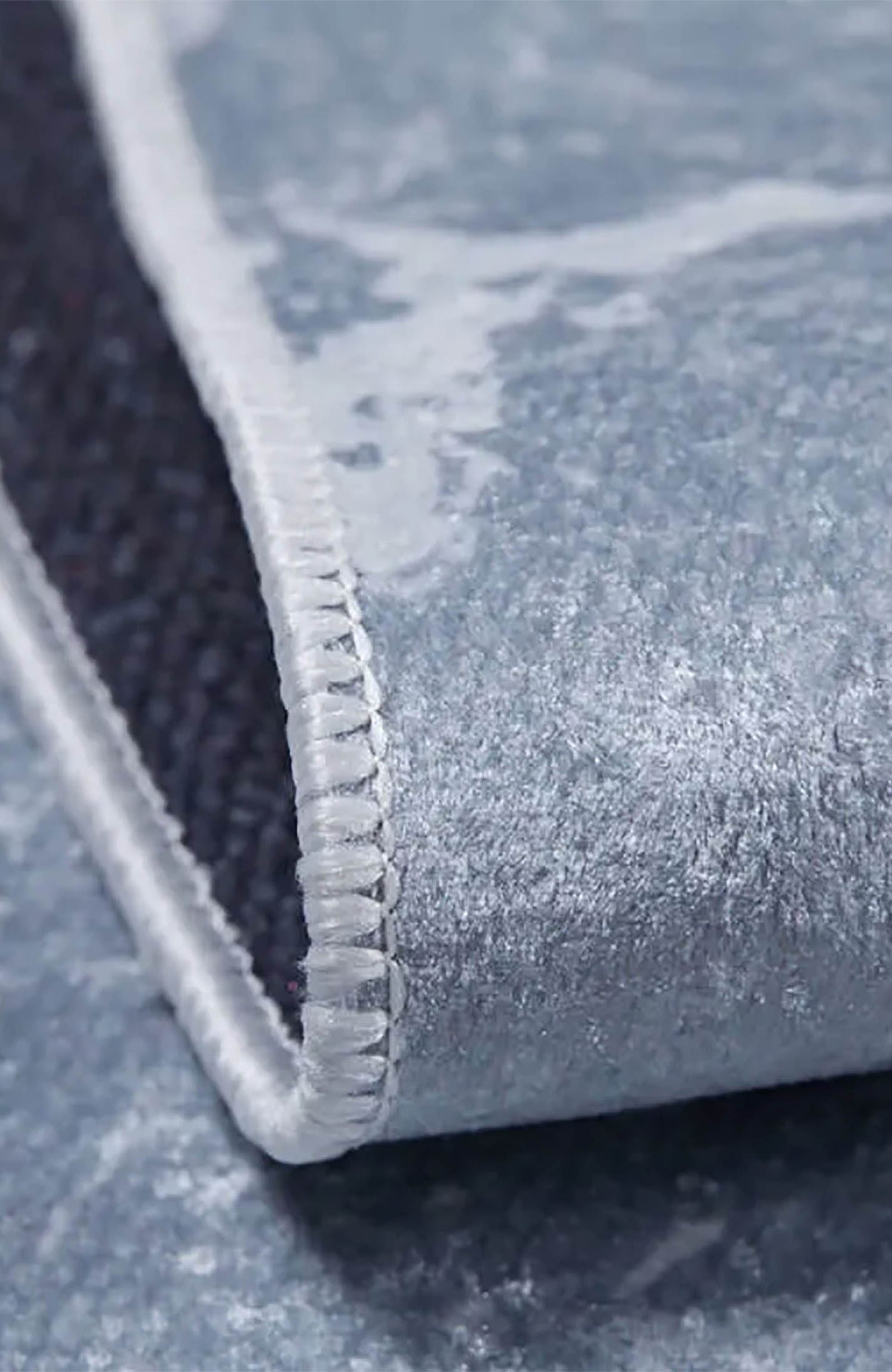 Ayleen Marble Style Gray Art Deco Luxury Modern Rug