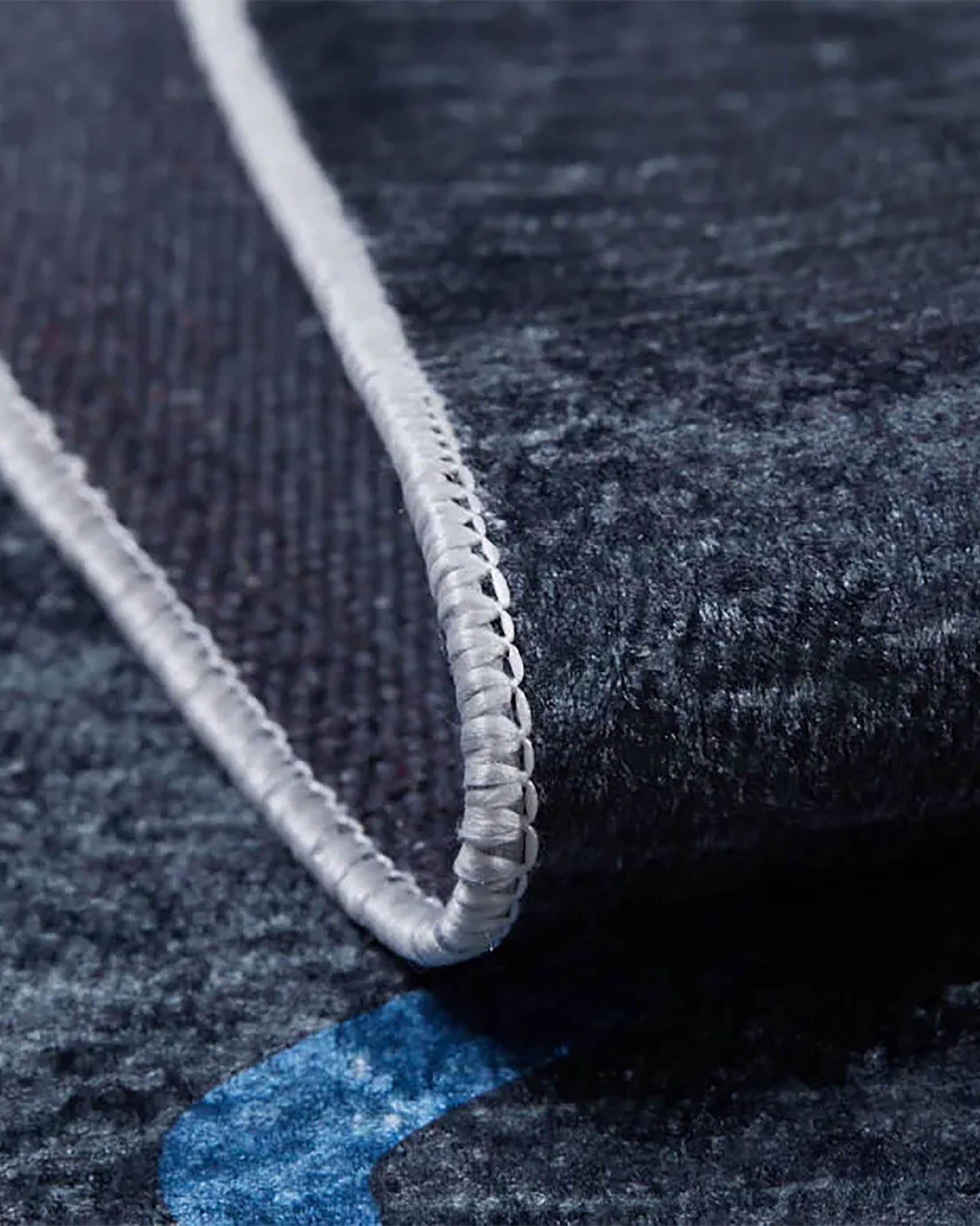 Marianna Black Colorful Home Decor Geometric Luxury Rug