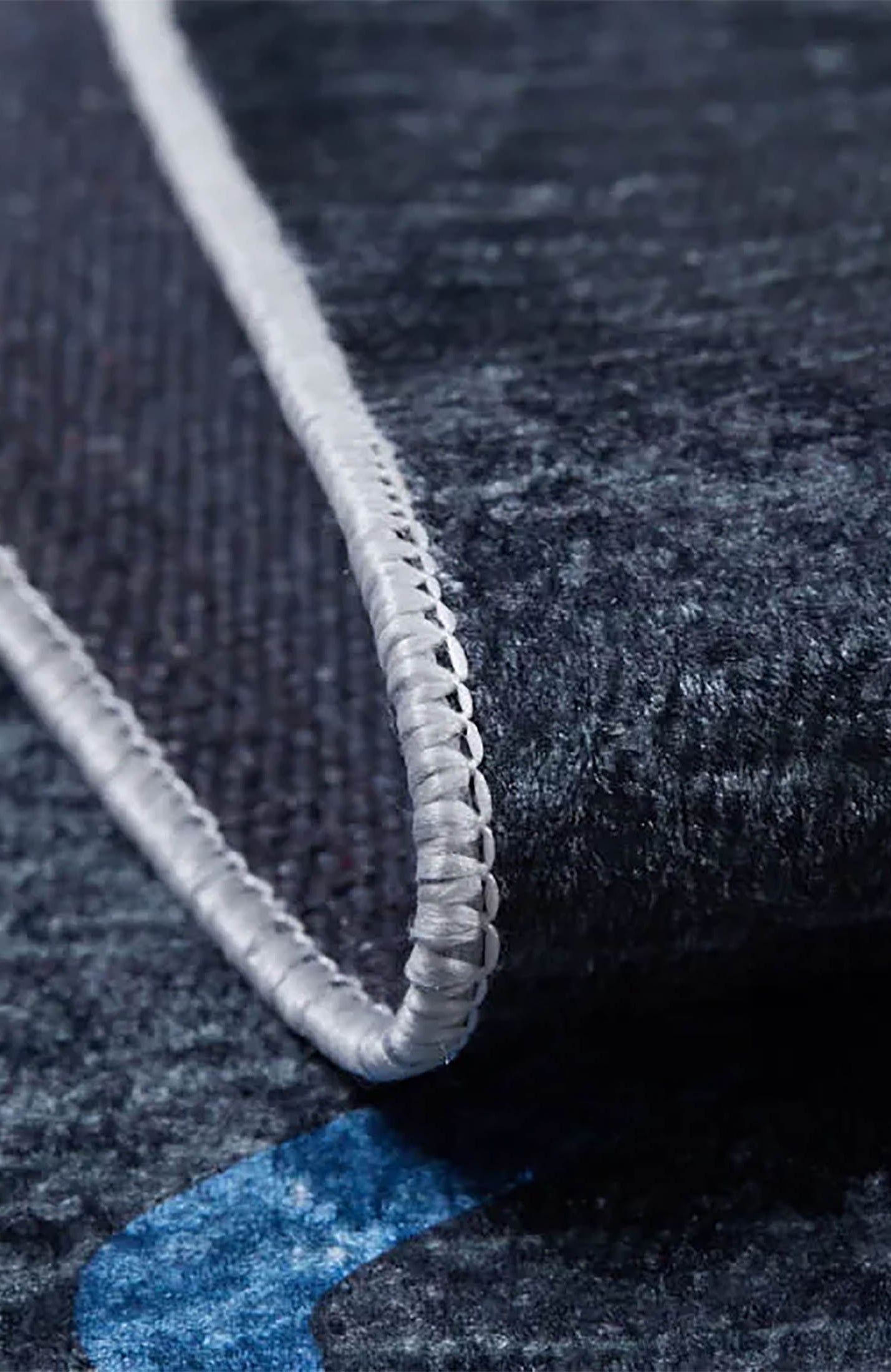 Marianna Black Colorful Home Decor Geometric Luxury Rug