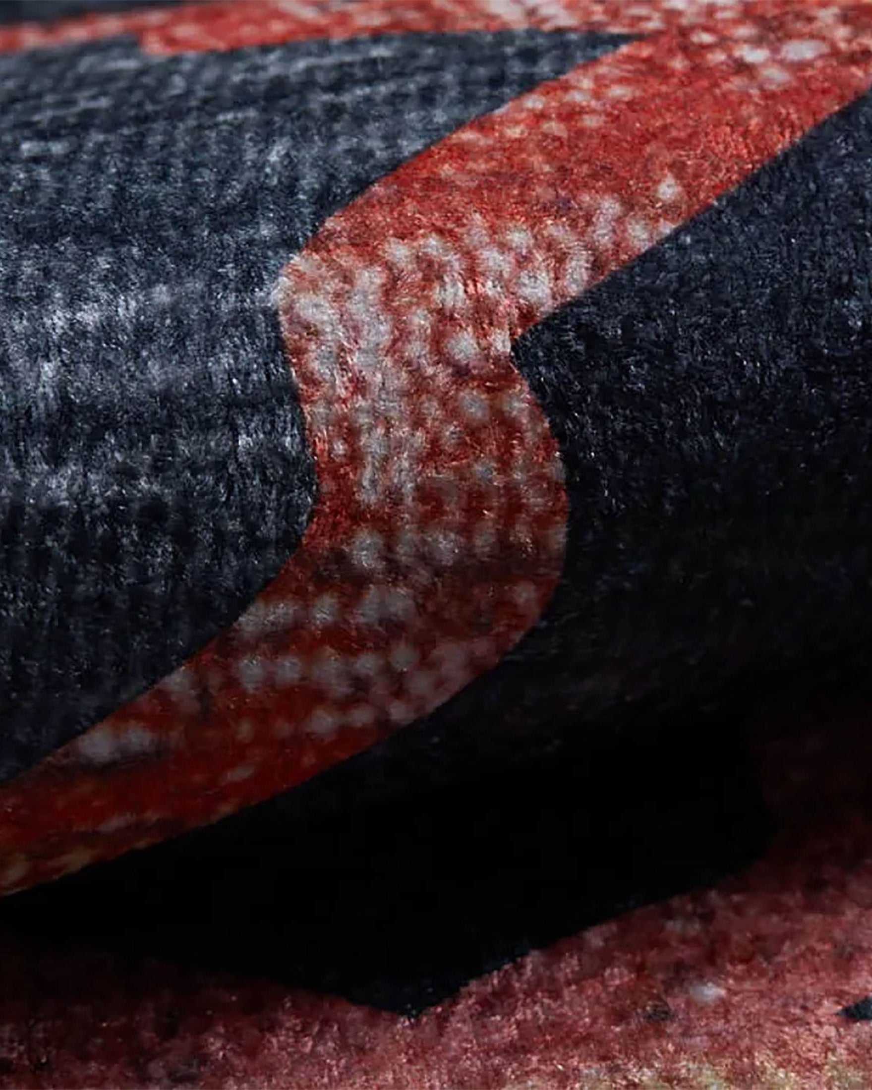 Marianna Black Colorful Home Decor Geometric Luxury Rug