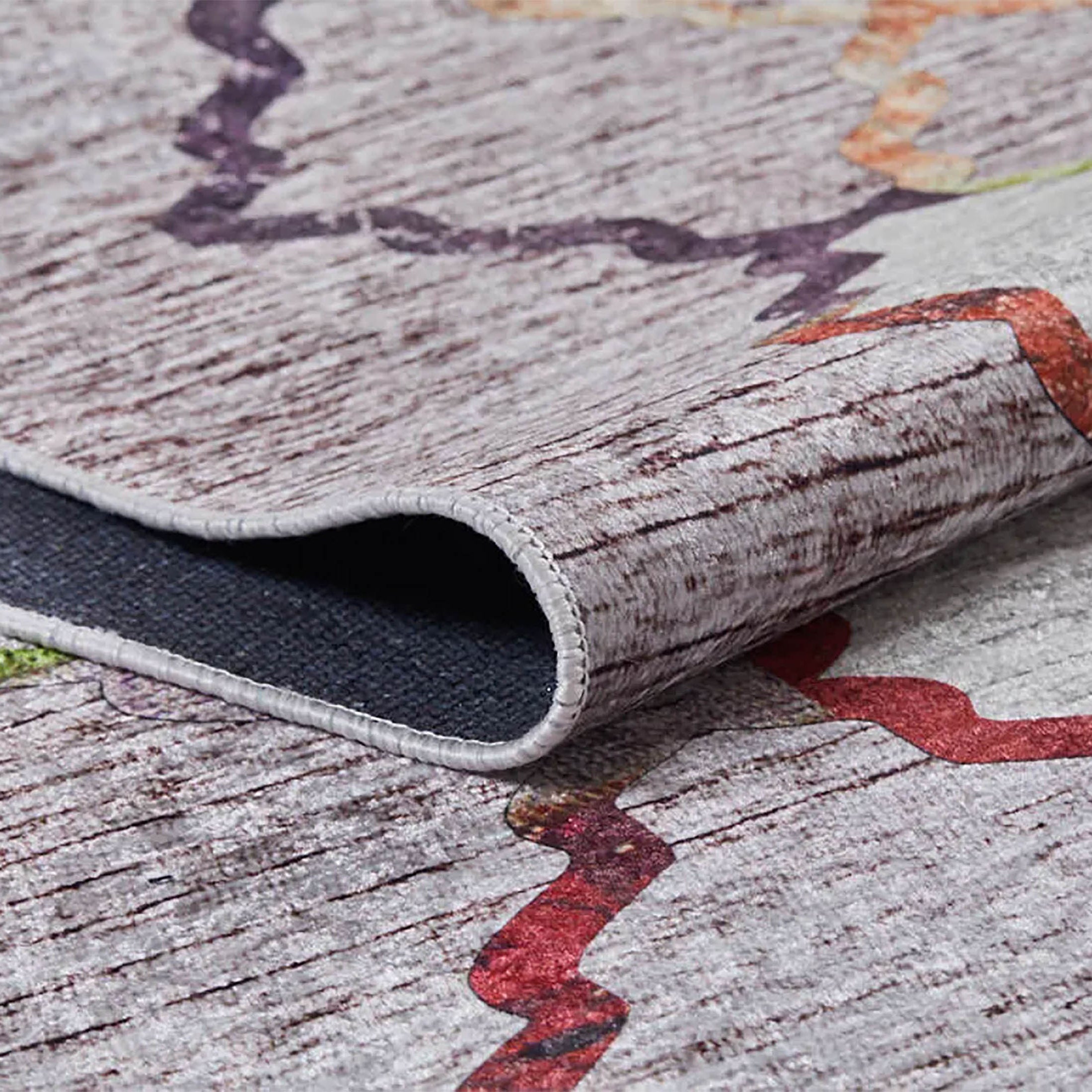 Ensley Colorful Geometric Vibrant Color Home Decor Luxury Rug