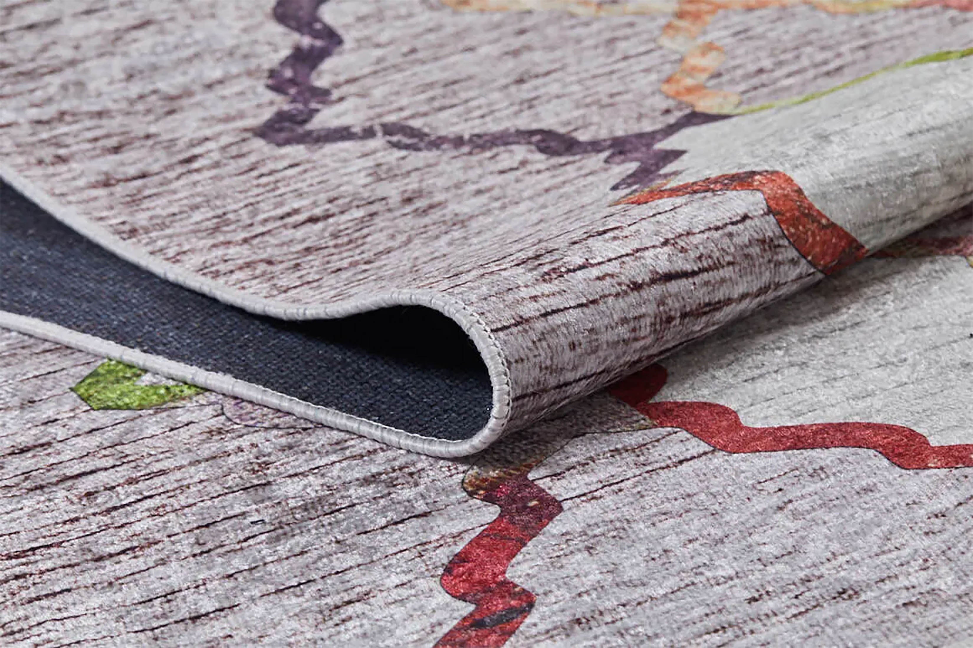 Ensley Colorful Geometric Vibrant Color Home Decor Luxury Rug