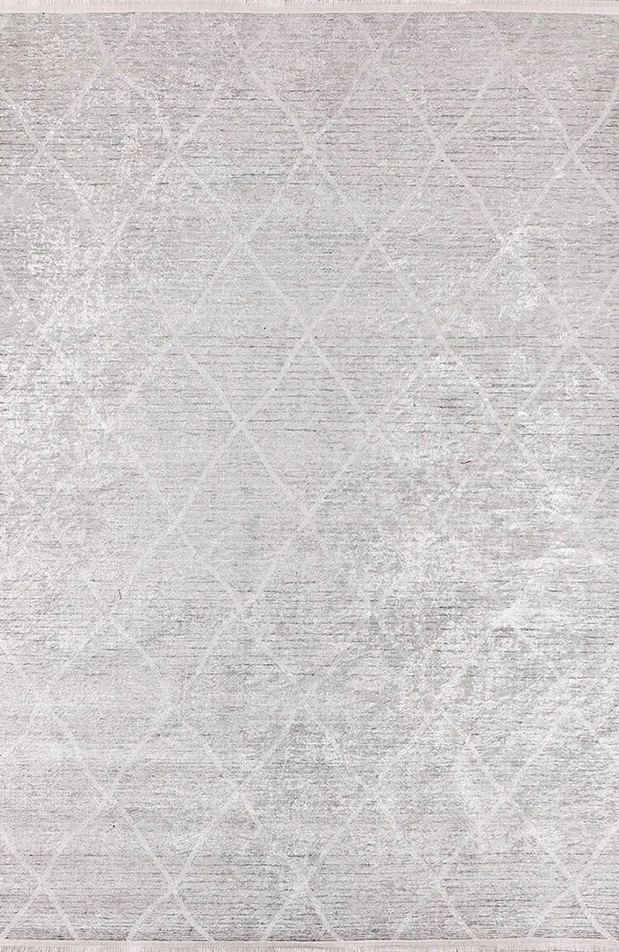 Hediye Moroccan Cream Geometric Modern Luxury Rug