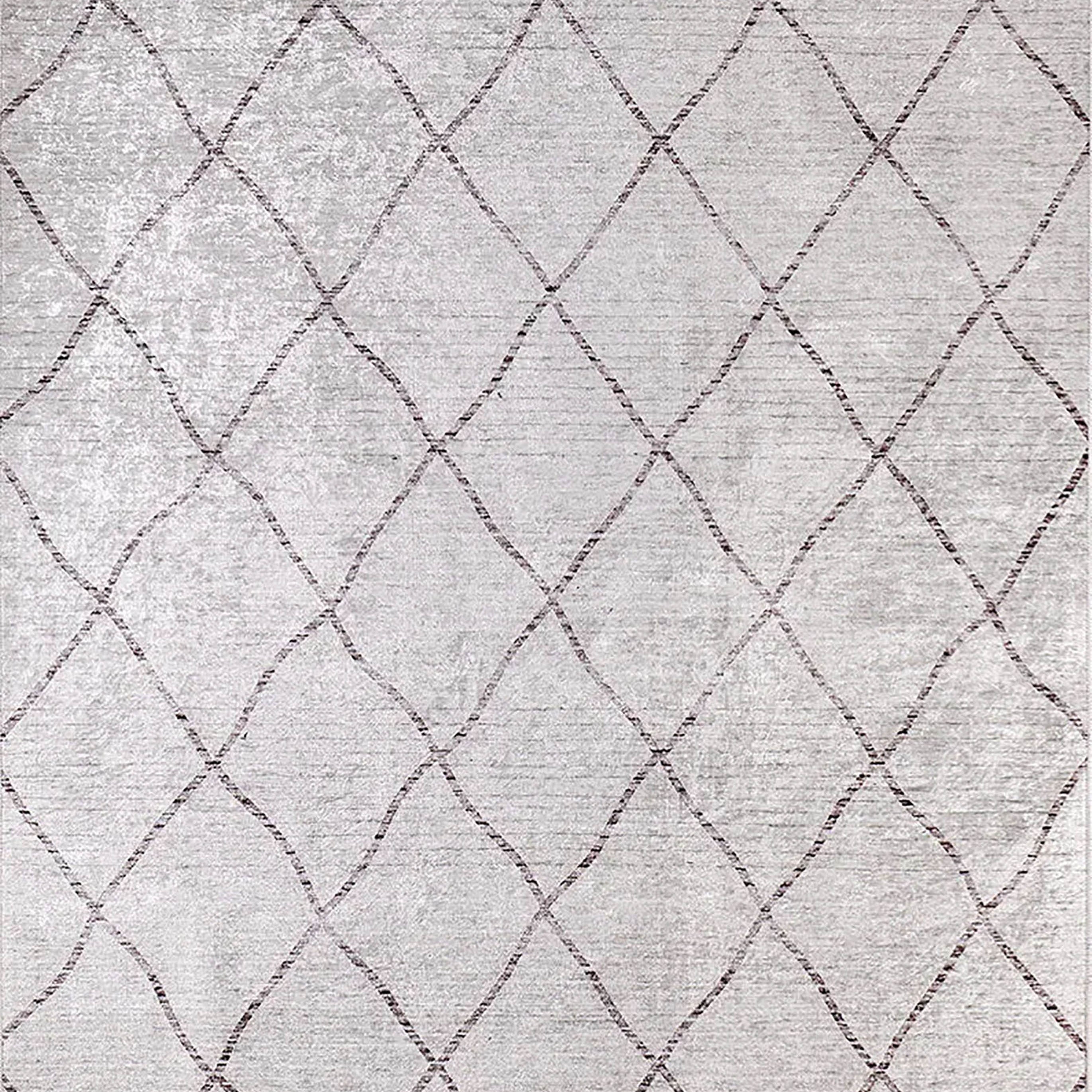 Havle Moroccan Cream Geometric Modern Luxury Rug