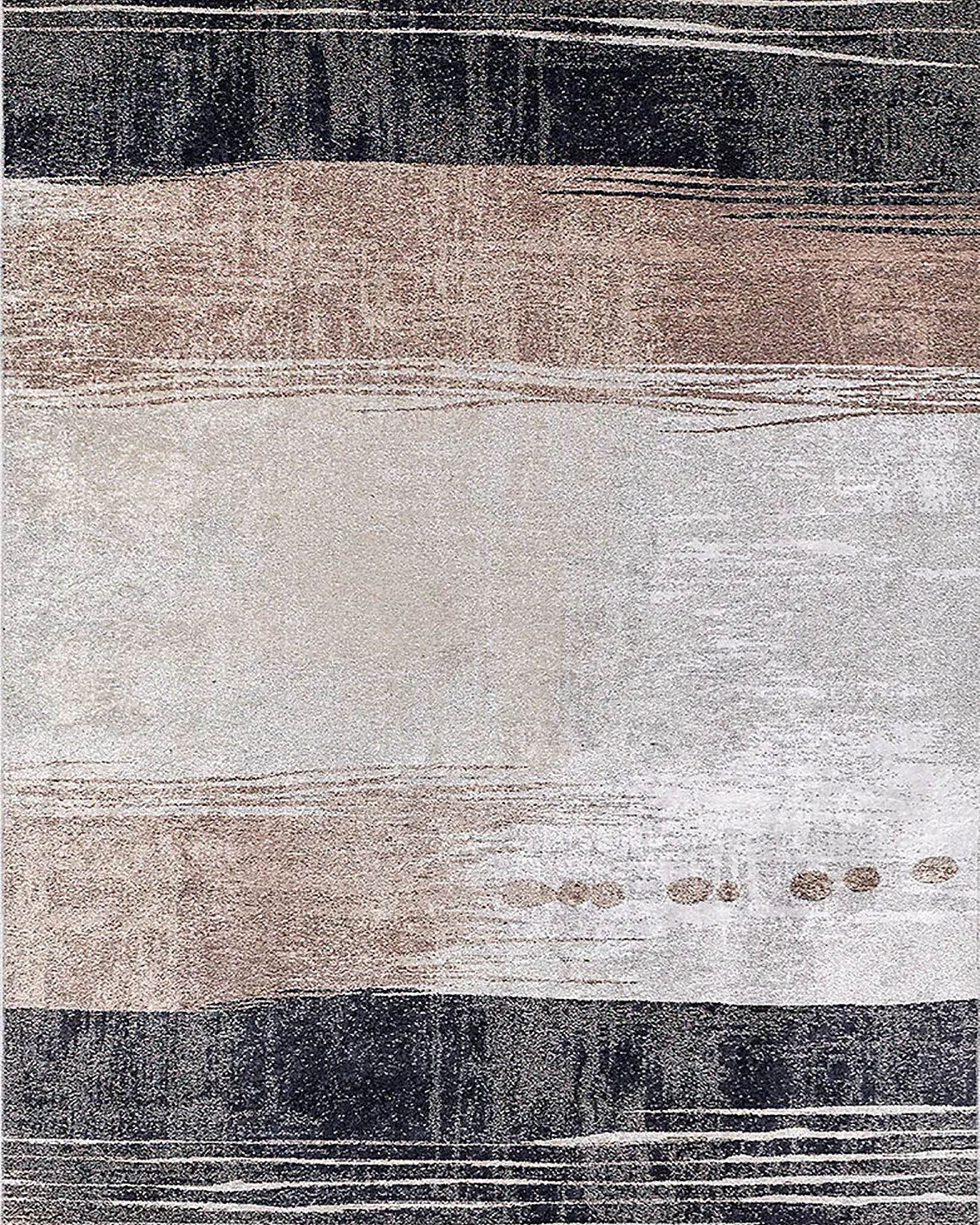 Kimberly Abstract Modern Home Decor Distressed Rug